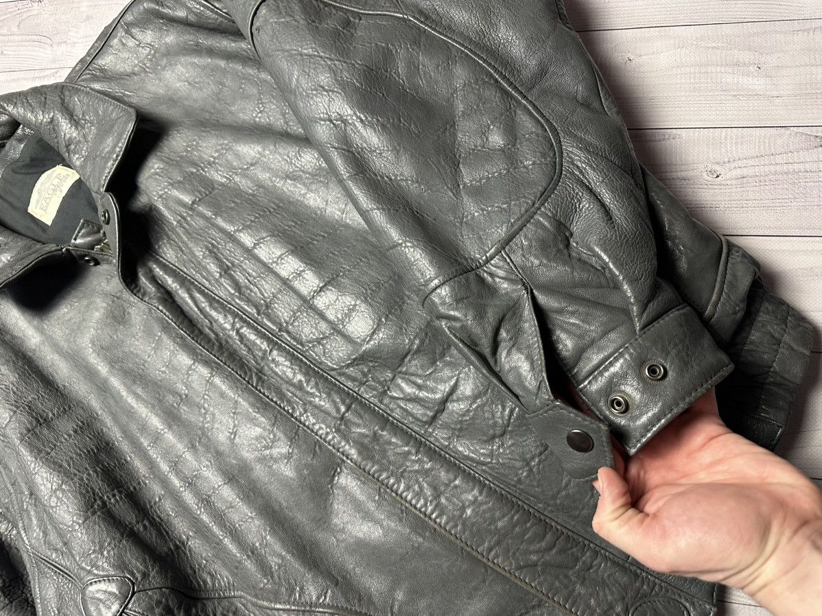 Vintage Vintage leather jacket Avant-garde rare grey Lamm Nappa L Size US L / EU 52-54 / 3 - 4 Thumbnail