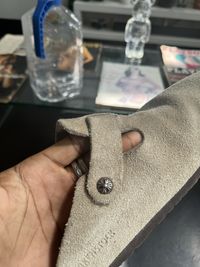 Chrome Hearts Suede Birkenstocks