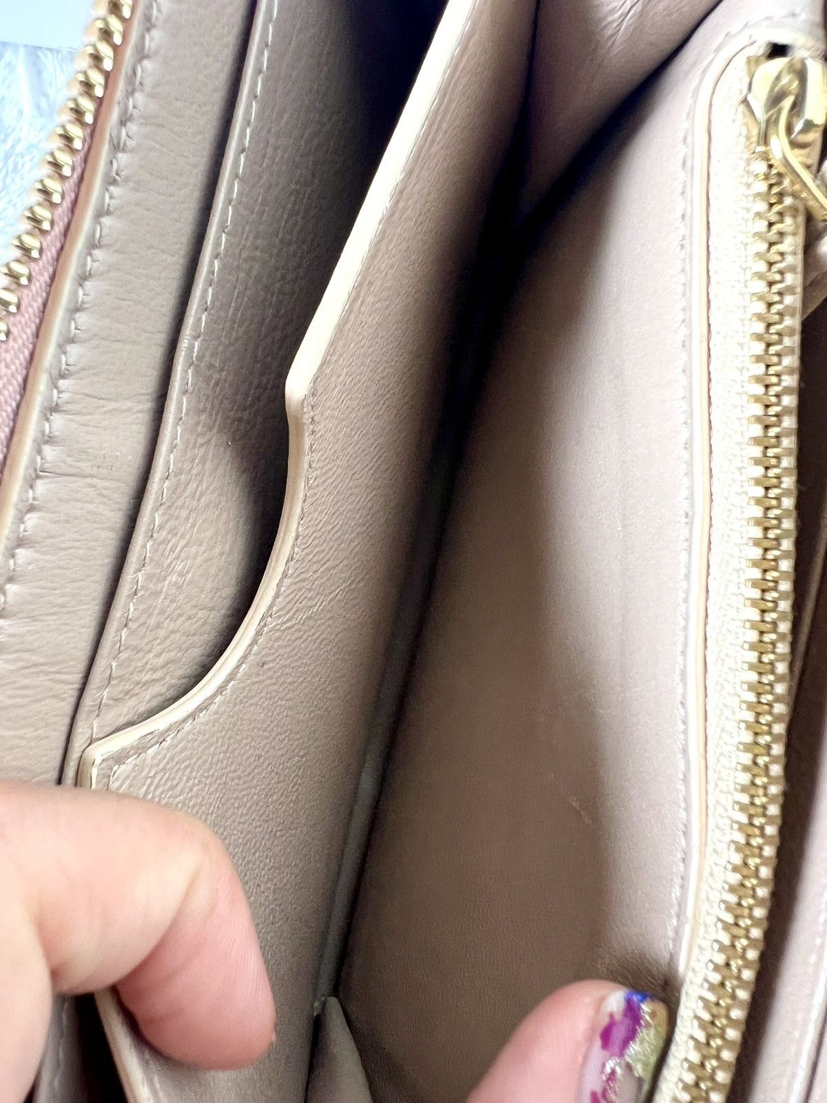 Chloe Chloe Drew Long Wallet – Dusty Pink Size ONE SIZE - 16 Thumbnail