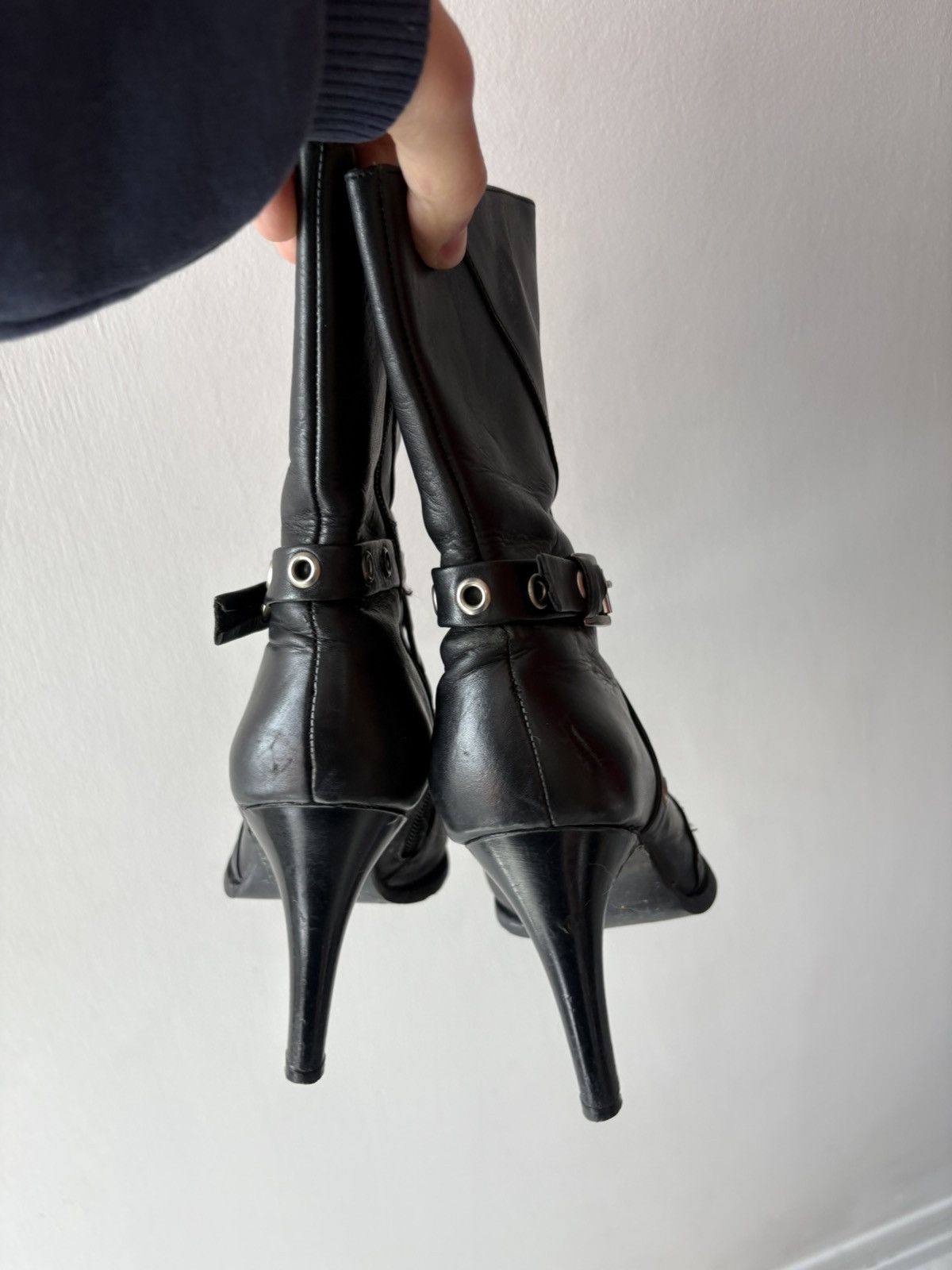 Vintage y2k leather boots Size US 6.5 / IT 36.5 - 19 Thumbnail