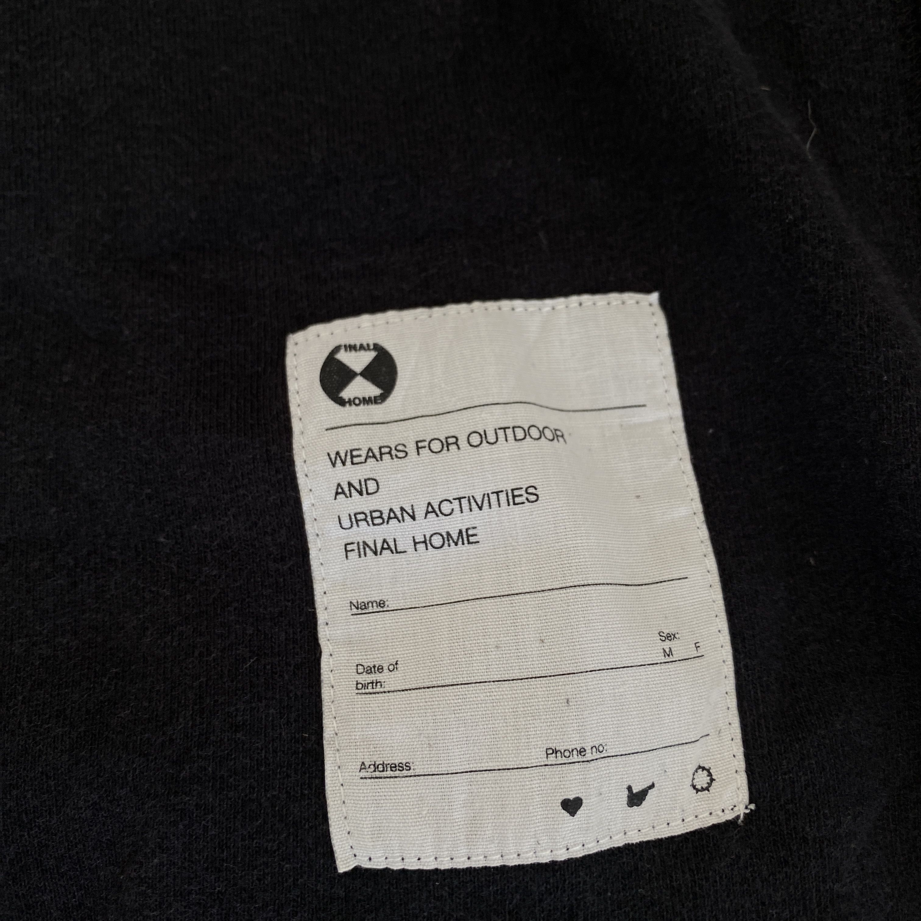 Final Home Final Home by Issey Miyake Ninja Hoodie Size US M / EU 48-50 / 2 - 3 Thumbnail
