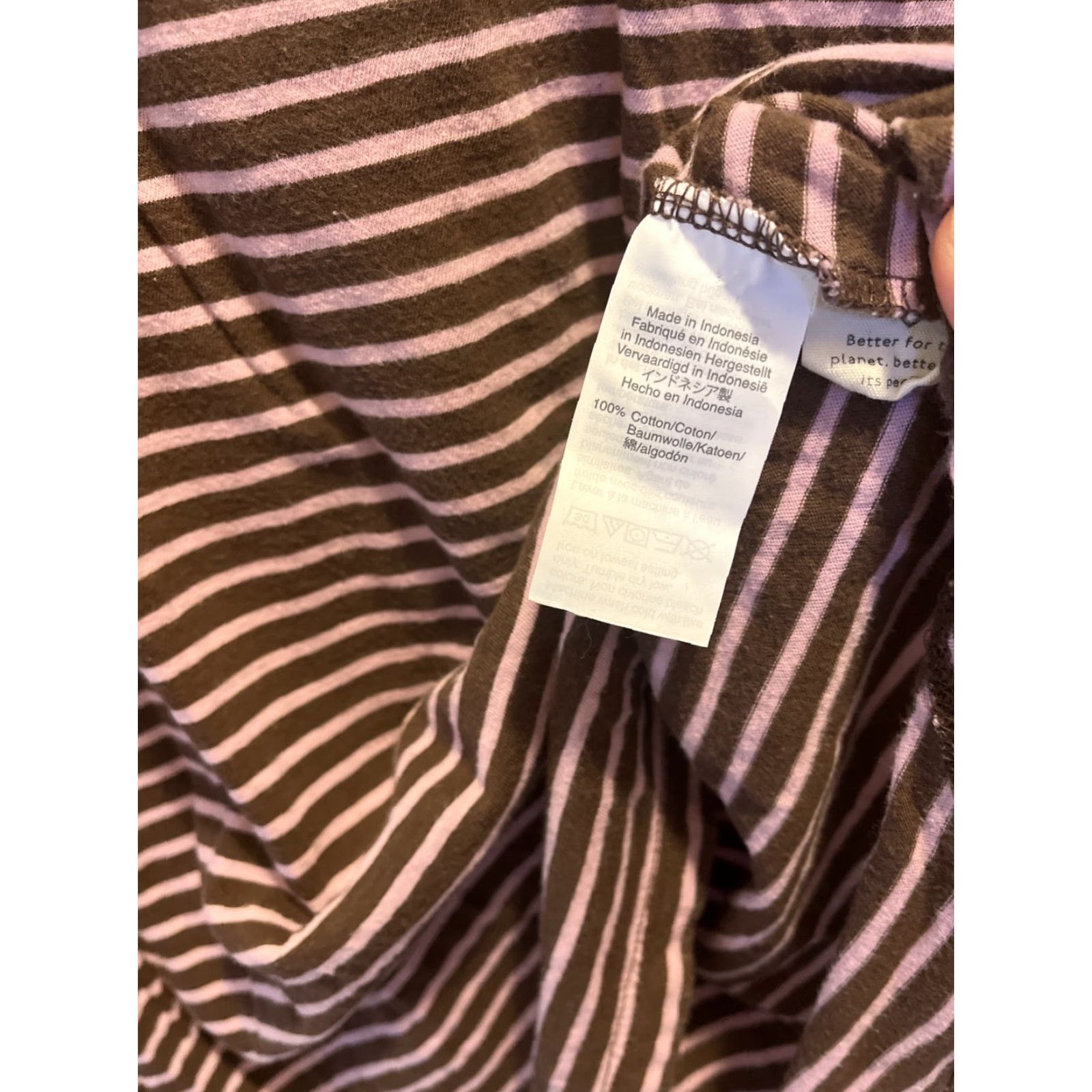 Madewell Madewell Women's T-Shirt Small Cotton Striped Short Sleeve Casual Workwear Spring Summer Fall Multicolor Size S / US 4 / IT 40 - 4 Thumbnail