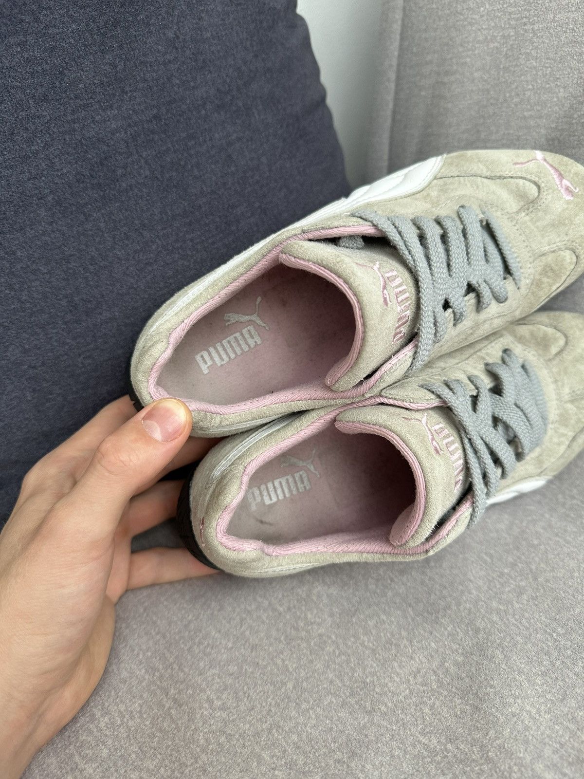 Puma Vintage Y2K Puma Speedcat Sneakers Hype Archive Rare 90’s Size US 8 / IT 38 - 8 Thumbnail