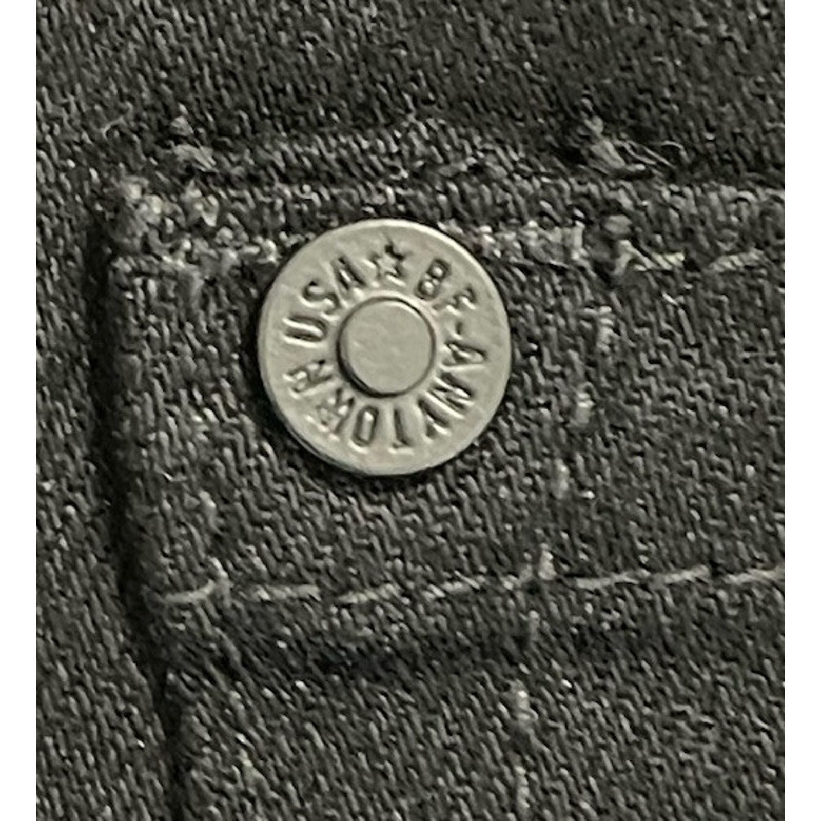 Born Fly NWT Born Fly Jeans Mens Embroidered Black Patchwork Denim Size US 36 / EU 52 - 10 Thumbnail