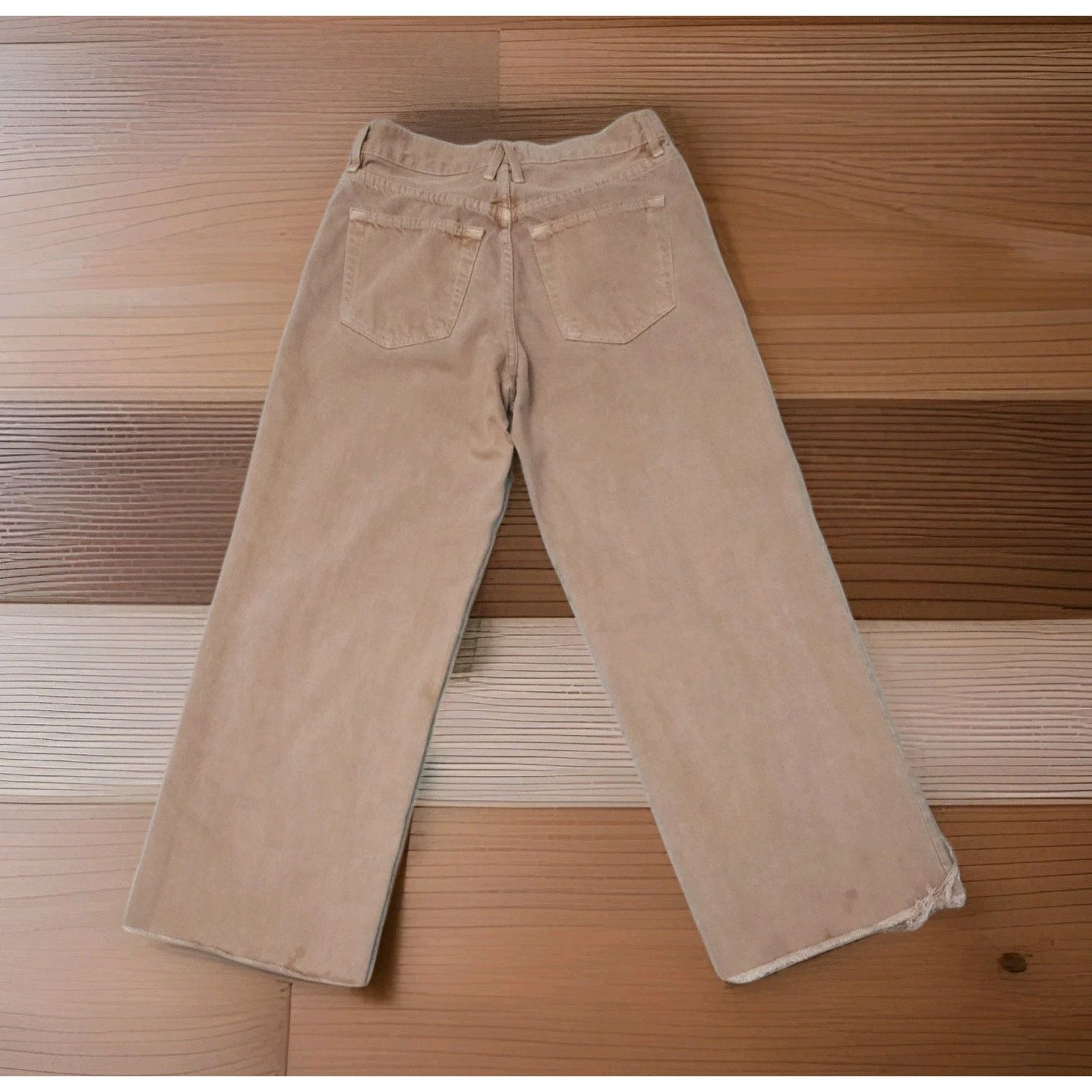 SLVRLAKE SLVRLAKE Mica Wide Leg In Pioneer Town Wash Denim Jeans 26 Size 26" / US 2 / IT 38 - 5 Thumbnail