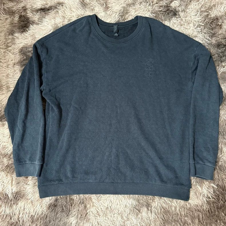 Chrome Hearts Chrome Hearts Black Embroidered Crewneck Sweatshirt Size US M / EU 48-50 / 2 - 1 Thumbnail