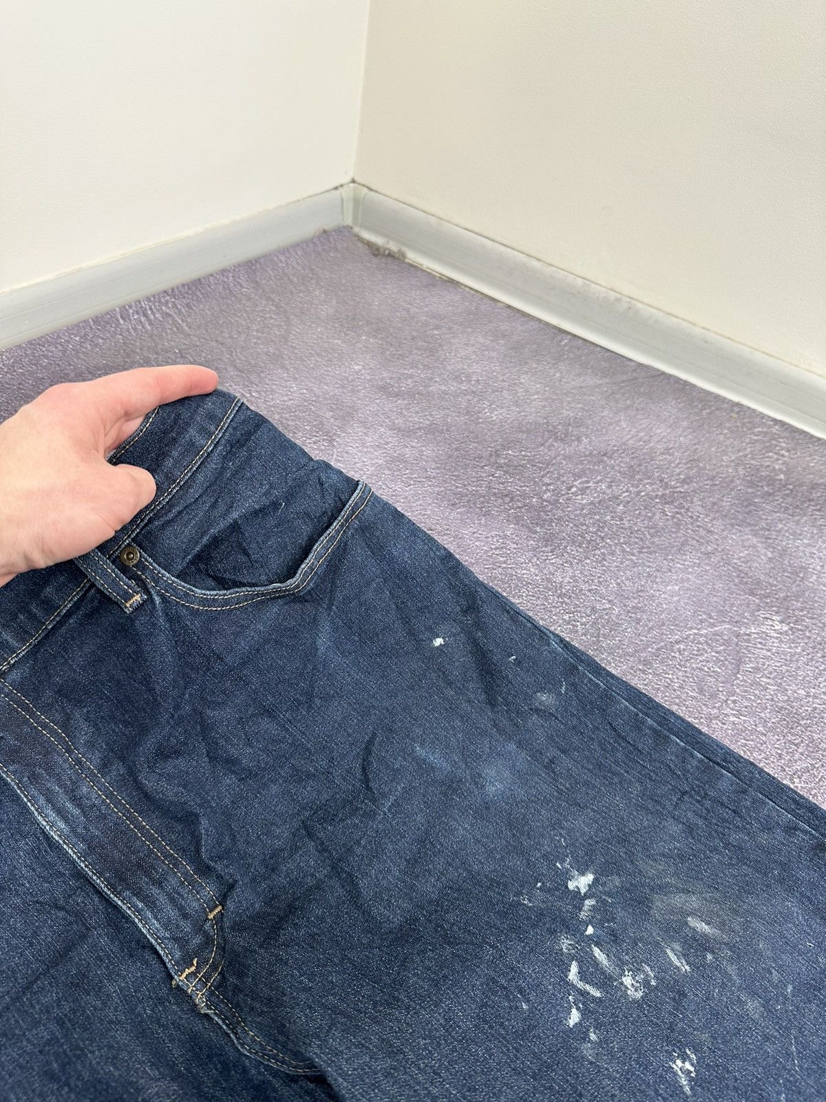 Dickies Vintage Dickies Distressed Denim Hype Baggy USA Work Jeans Size US 38 / EU 54 - 16 Thumbnail
