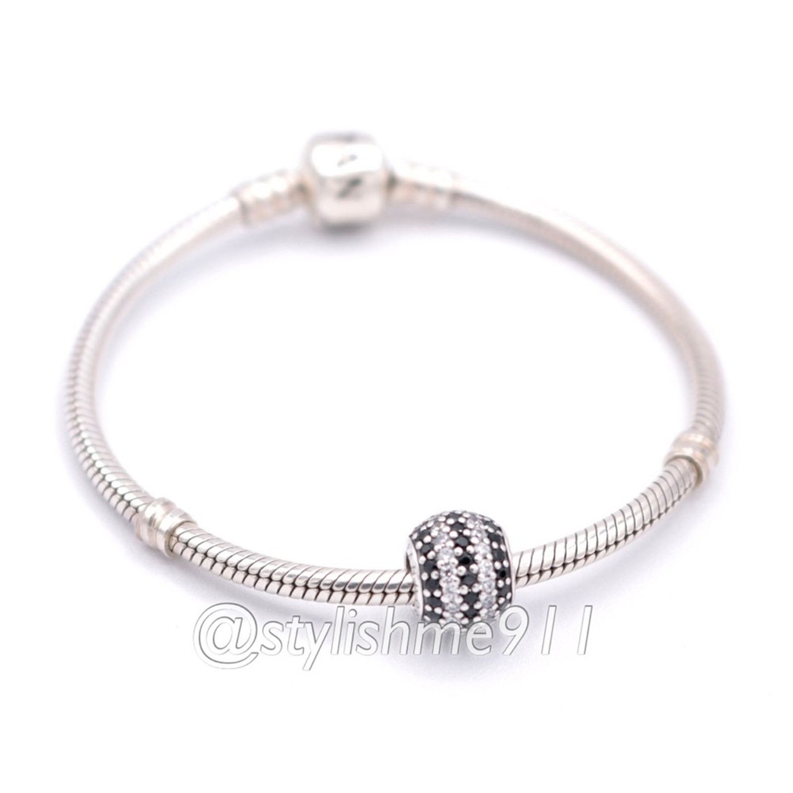 pandora Authentic PANDORA Black Nautical Pave Lights Charm Size ONE SIZE - 5 Thumbnail