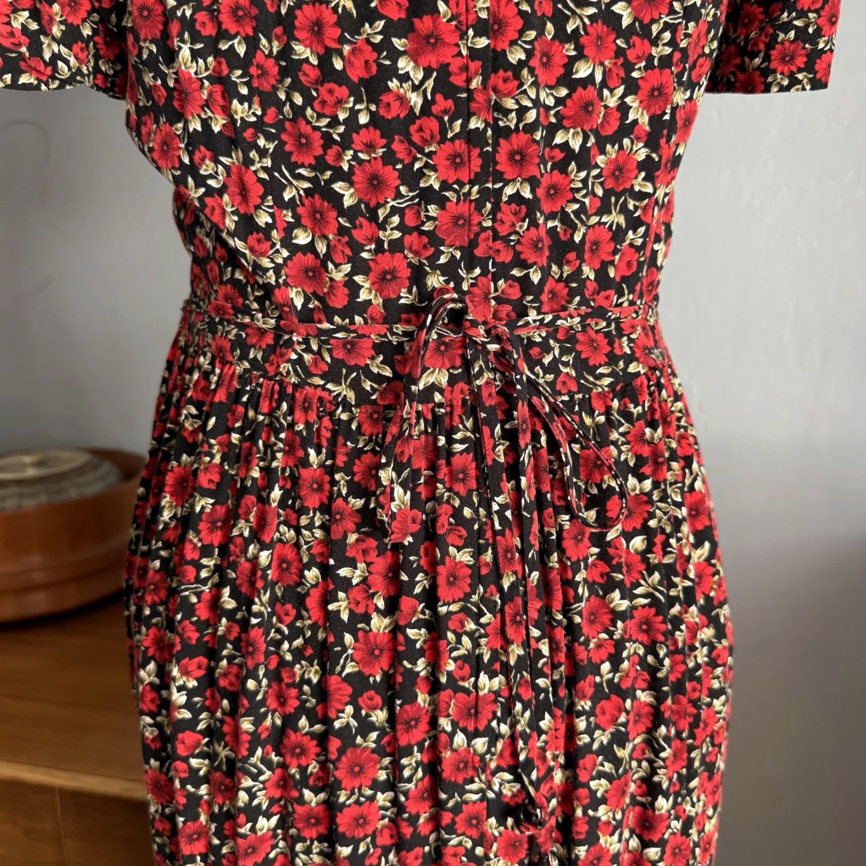 Vintage VINTAGE Betsy Lauren Maxi Dress 90s Floral Prairie Fairy Grunge Cottage 6P Womens Size M / US 6-8 / IT 42-44 - 7 Thumbnail