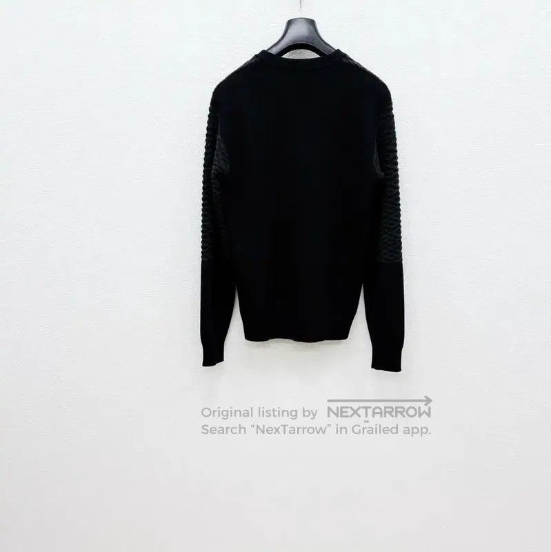 Other Versace Black Wool Long Sleeve Sweater . Size US S / EU 44-46 / 1 - 5 Thumbnail