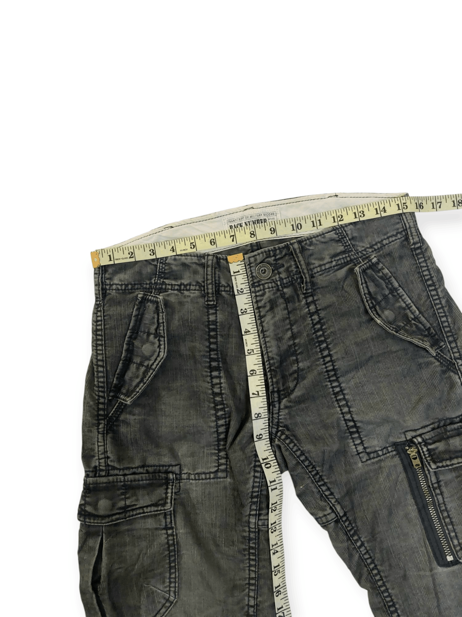 Designer Multipocket Transcript of Military Record Corduroy Size US 31 - 22 Thumbnail