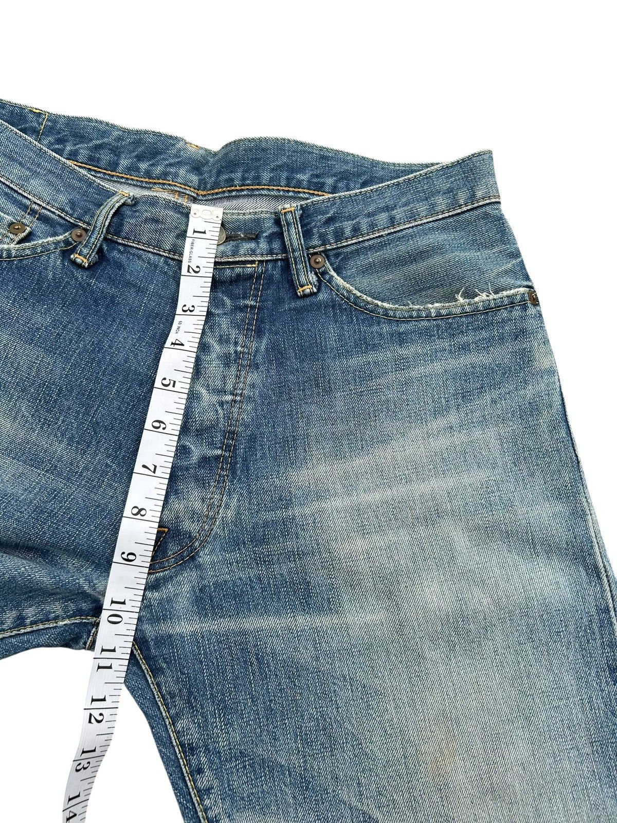 Kapital Vintage Modern Amusement Selvedge Distressed Denim Jeans Size US 32 / EU 48 - 15 Thumbnail
