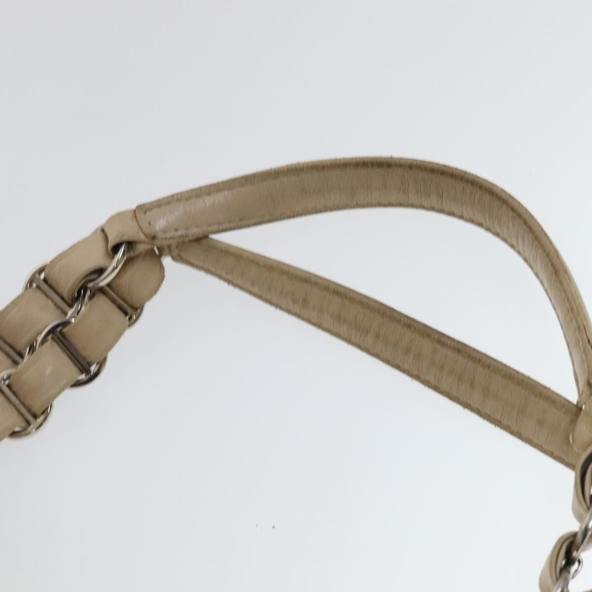 Dior DIOR Trotter Canvas Romantic Shoulder Bag Pvc Beige Silver Size ONE SIZE - 8 Thumbnail