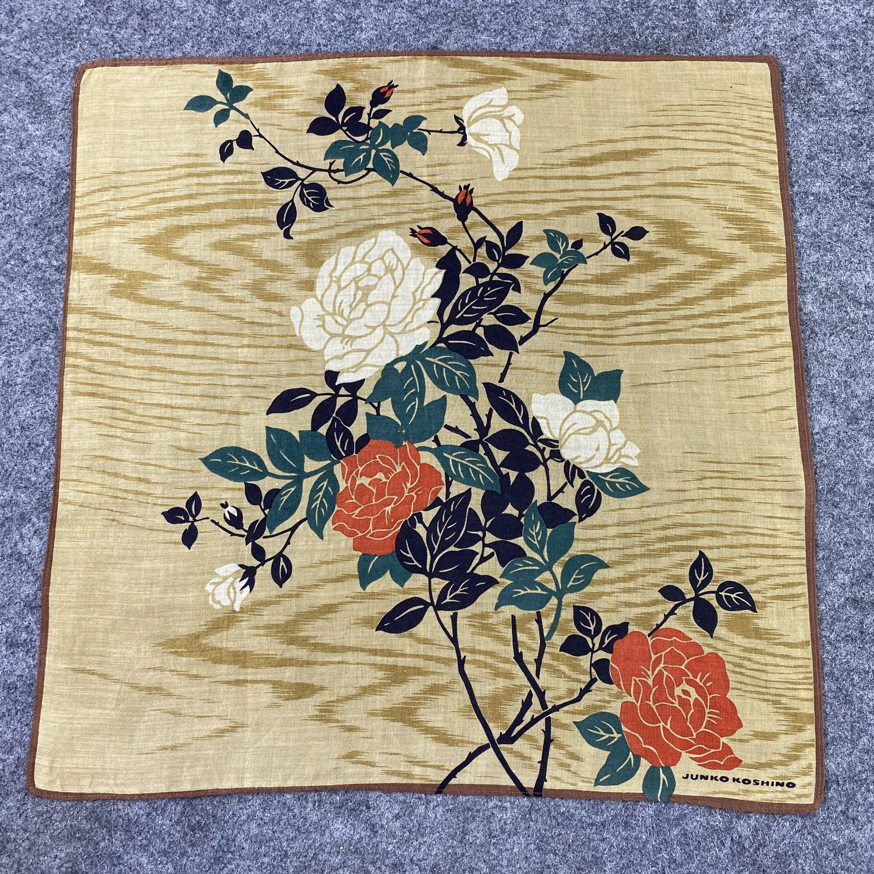 Japanese Brand Junko Koshino Handkerchief / Bandana / Neckerchief-B583 Size ONE SIZE - 3 Thumbnail