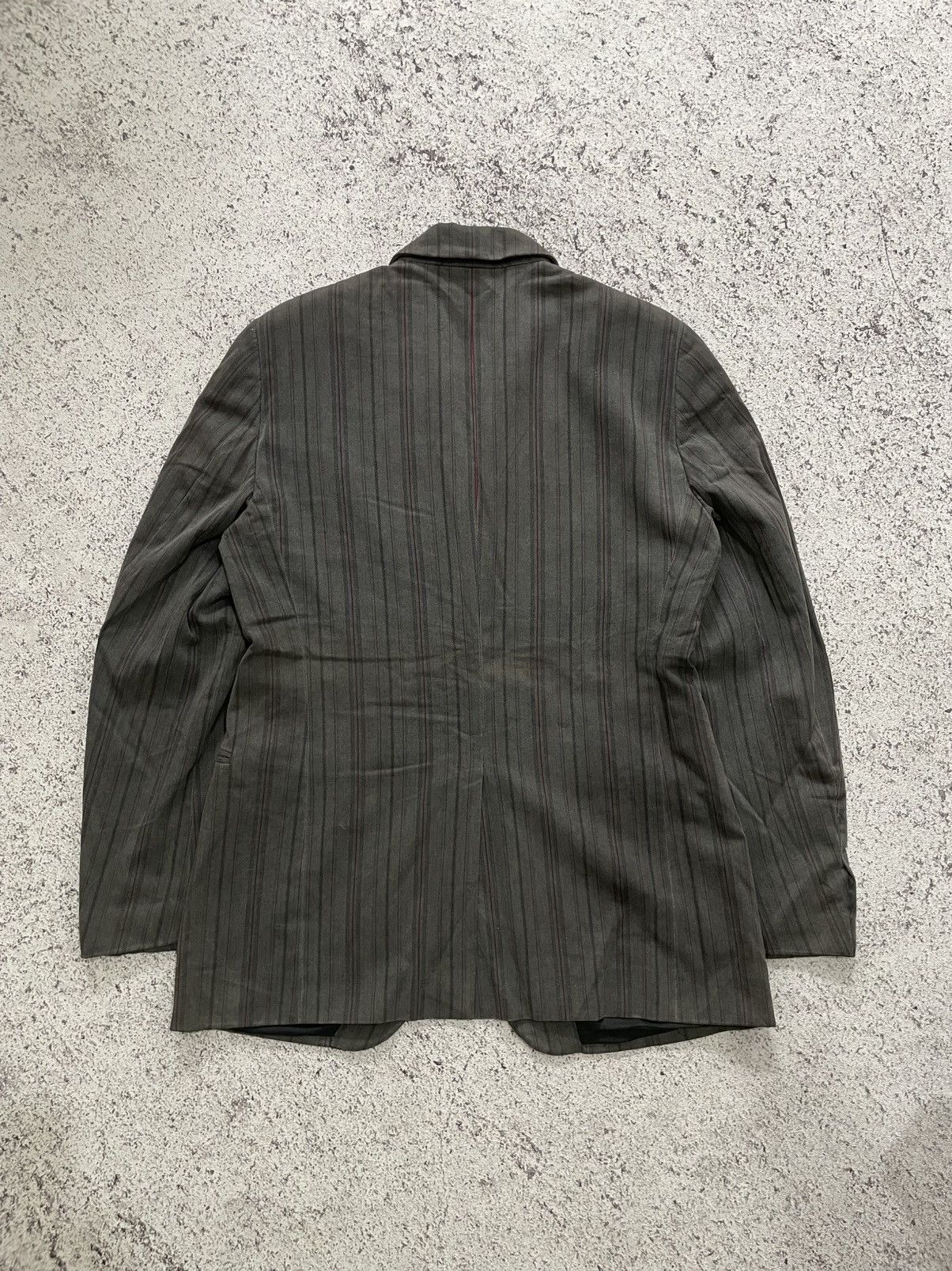 Just Cavalli Roberto Cavalli Just Cavalli Pin Stripe Blazer Suits Jacket Size 40R - 3 Thumbnail