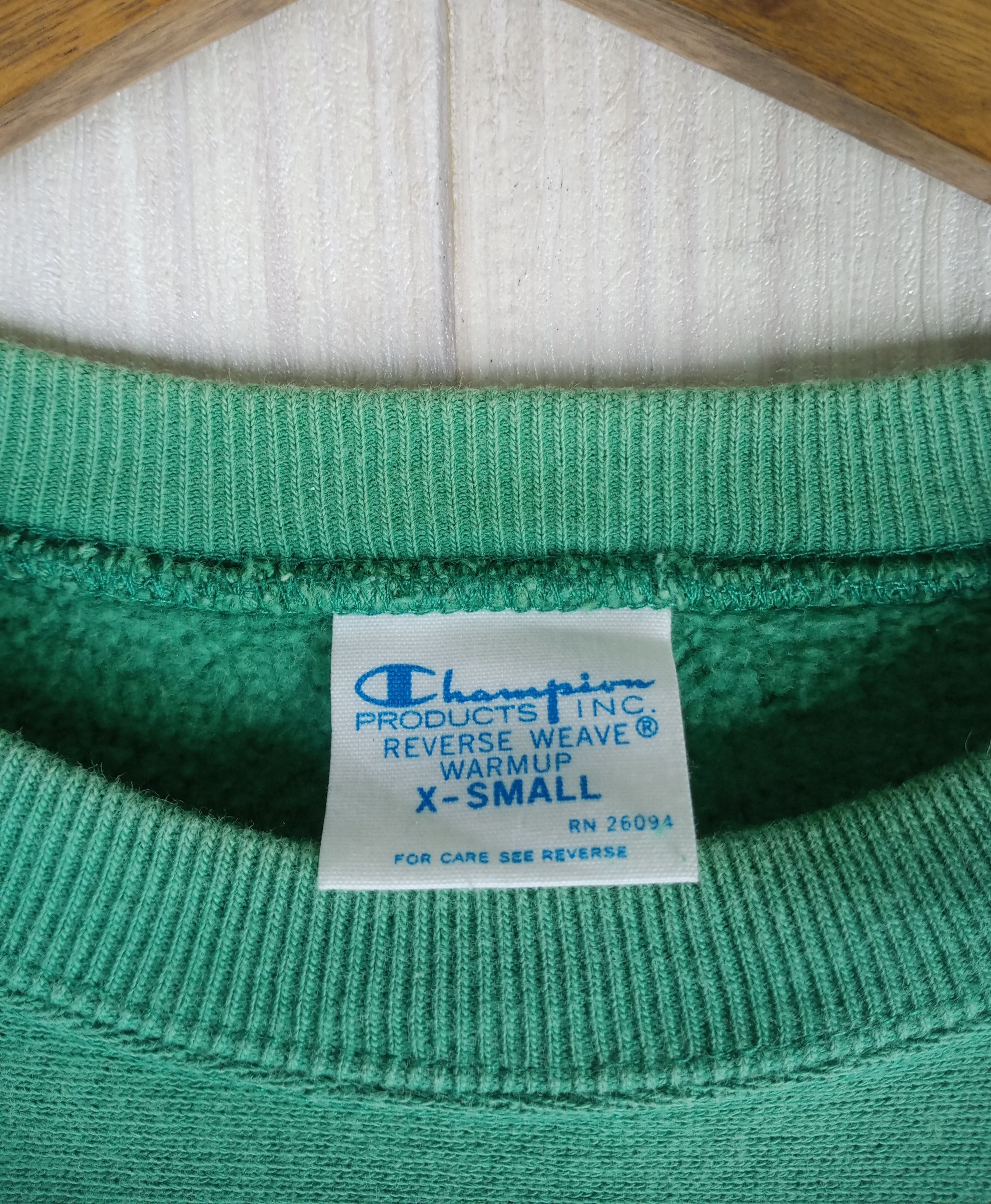 Champion Vintage 90s CAPTAIN Champion Reverse Weave Sweatshirt Size US XS / EU 42 / 0 - 5 Thumbnail