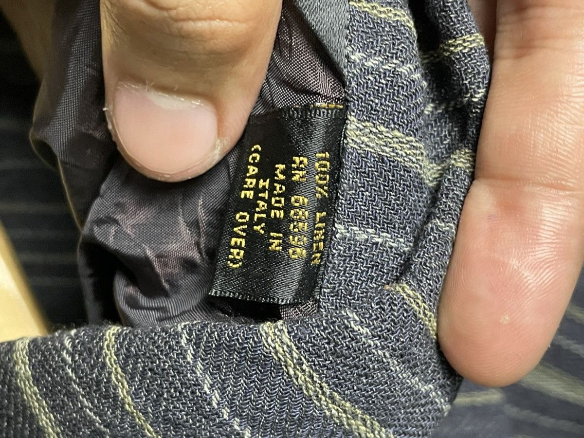 Donna Karan × Japanese Brand × Vintage Vintage Donna Karan Signature Stripe Coat (71) Size US S / EU 44-46 / 1 - 13 Thumbnail