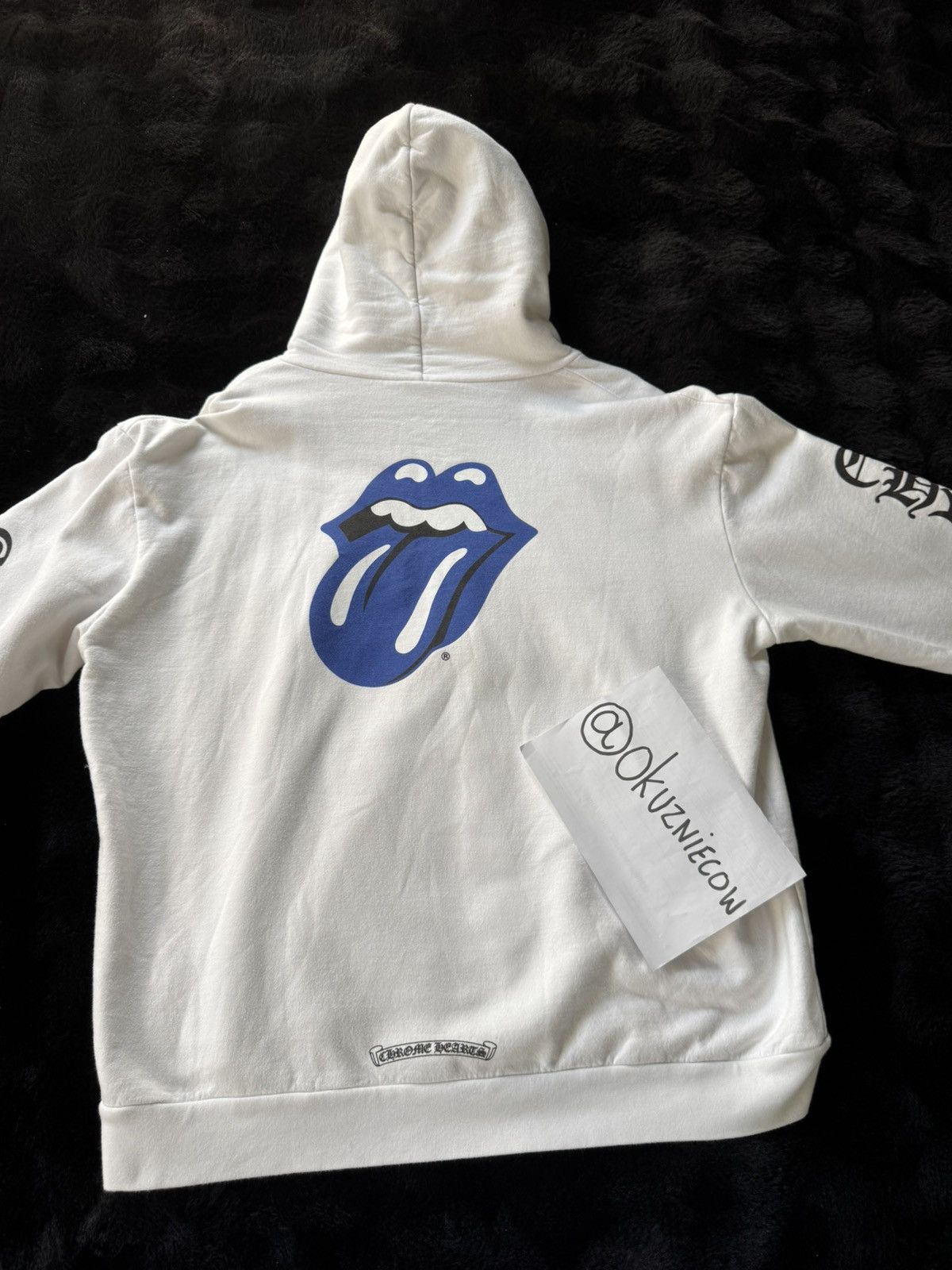 Chrome Hearts Chrome Hearts Rolling Stones Hoodie Size US L / EU 52-54 / 3 - 14 Thumbnail
