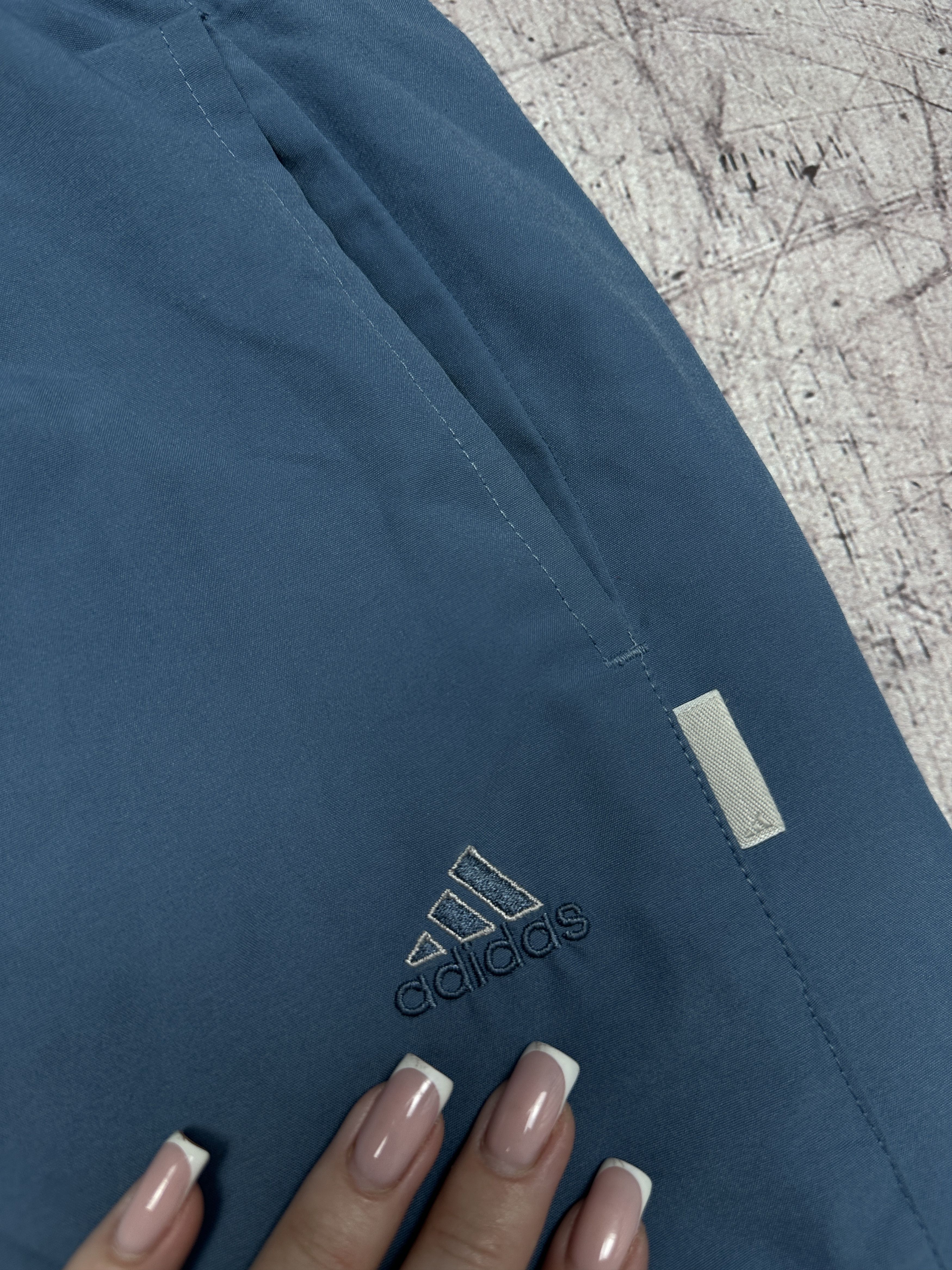 Adidas Adidas Vintage Mens Nylon Baggy Track Pants Size US 34 / EU 50 - 3 Thumbnail