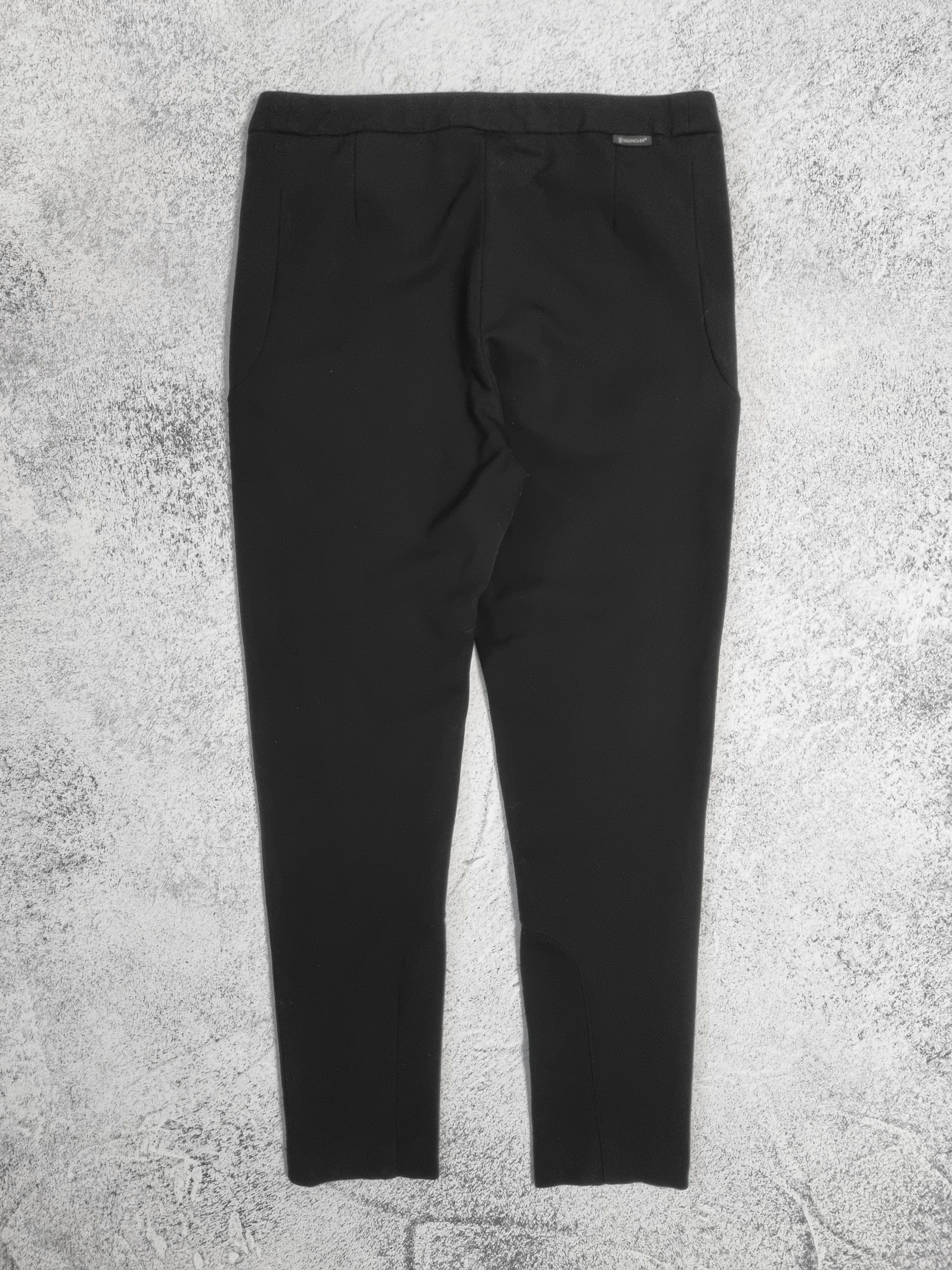 Moncler Moncler Black Pantalone Viscose Jegging Pants Size 30" / US 8 / IT 44 - 9 Thumbnail
