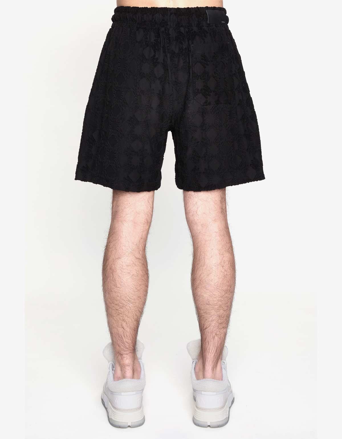 Amiri Amiri Black MA Quad Towelling Shorts Size US 36 / EU 52 - 4 Thumbnail