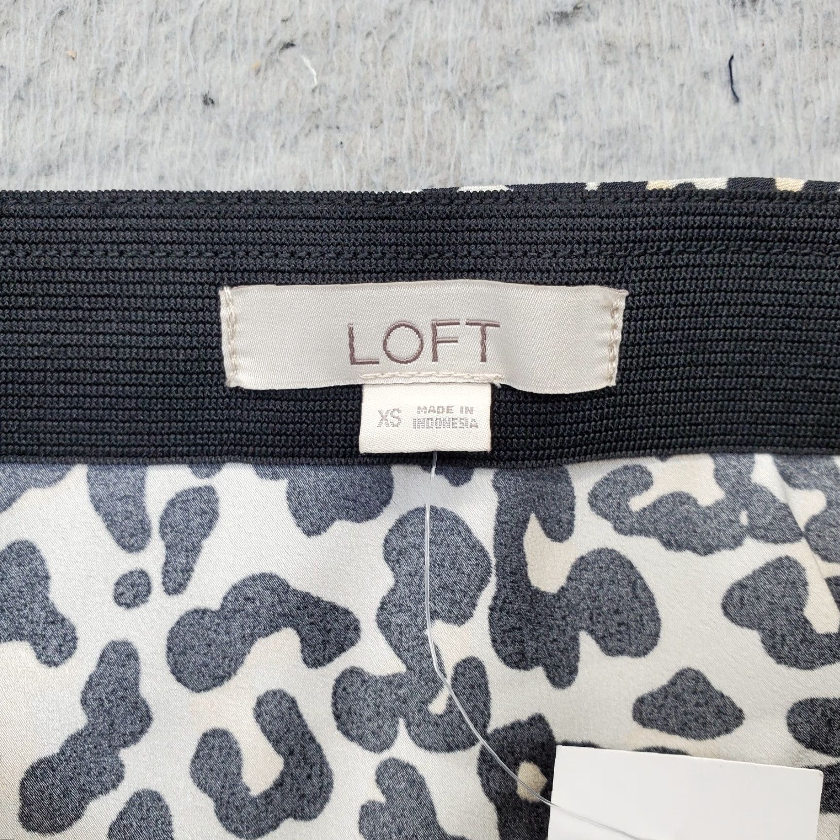 Loft LOFT Womens Size XS Multi Leopard Print A-Line Long Skirt Elastic Waist Pull On Shirt? Size 26" / US 2 / IT 38 - 5 Thumbnail