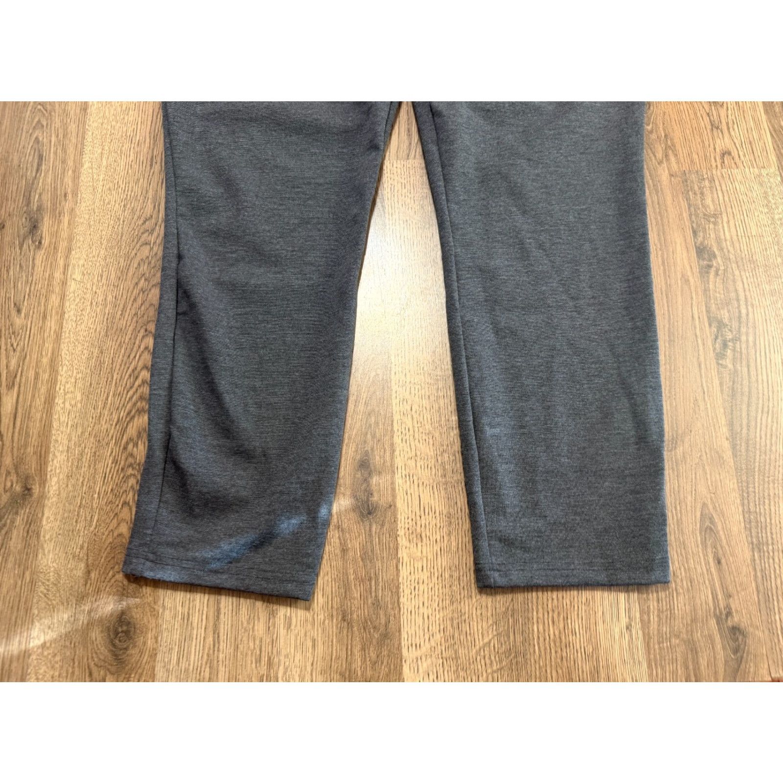 Vintage SERRA Pants, Women's XL Gray, Pull On, Ankle, Flat Front, Ponte Pant NWT Size 40" / US 18 - 3 Thumbnail