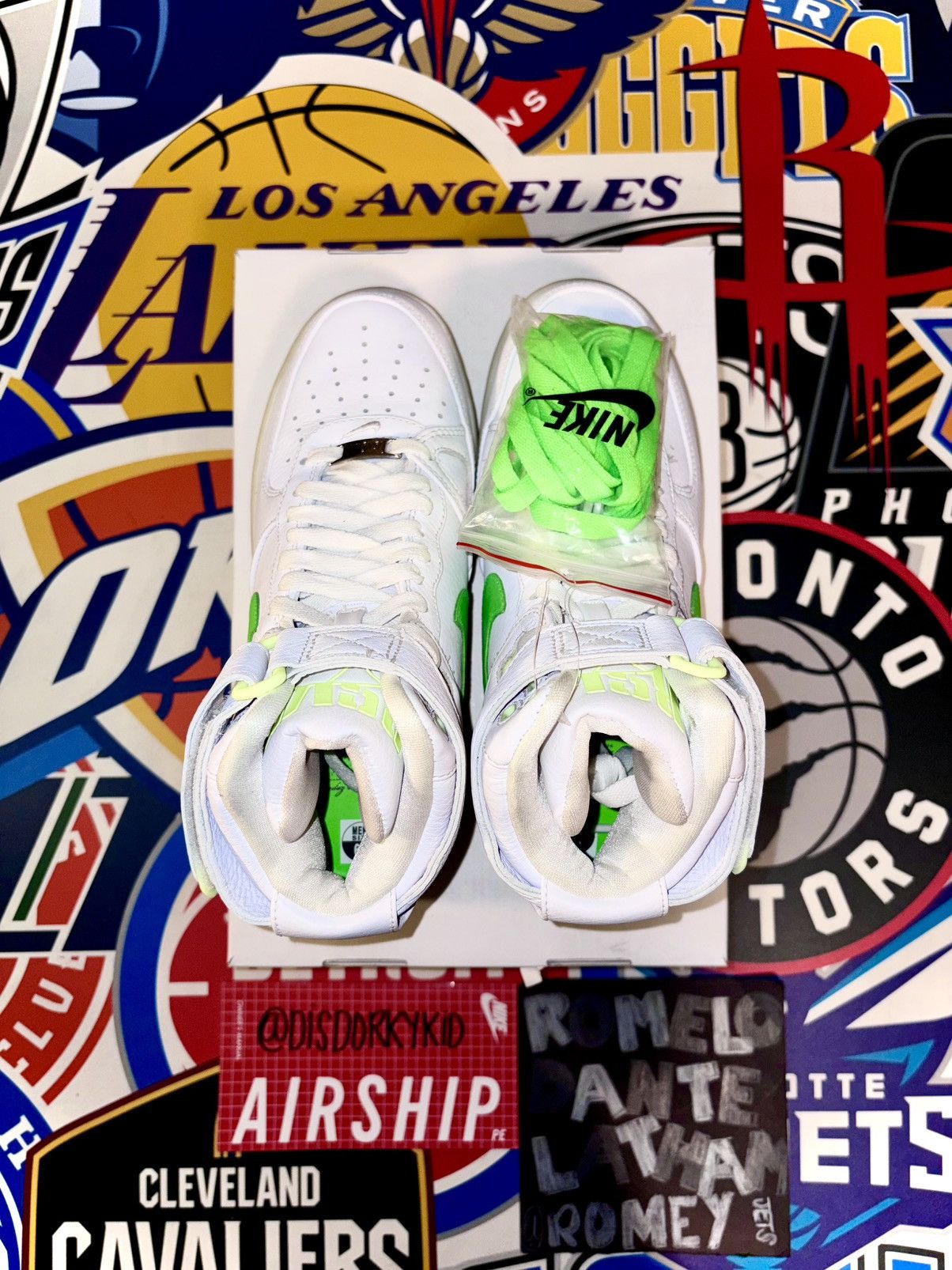 Nike 10th Anniversary RSVP Gallery x Nike Air Force 1 CV0433-100 Size US 6.5 / EU 39-40 - 6 Thumbnail