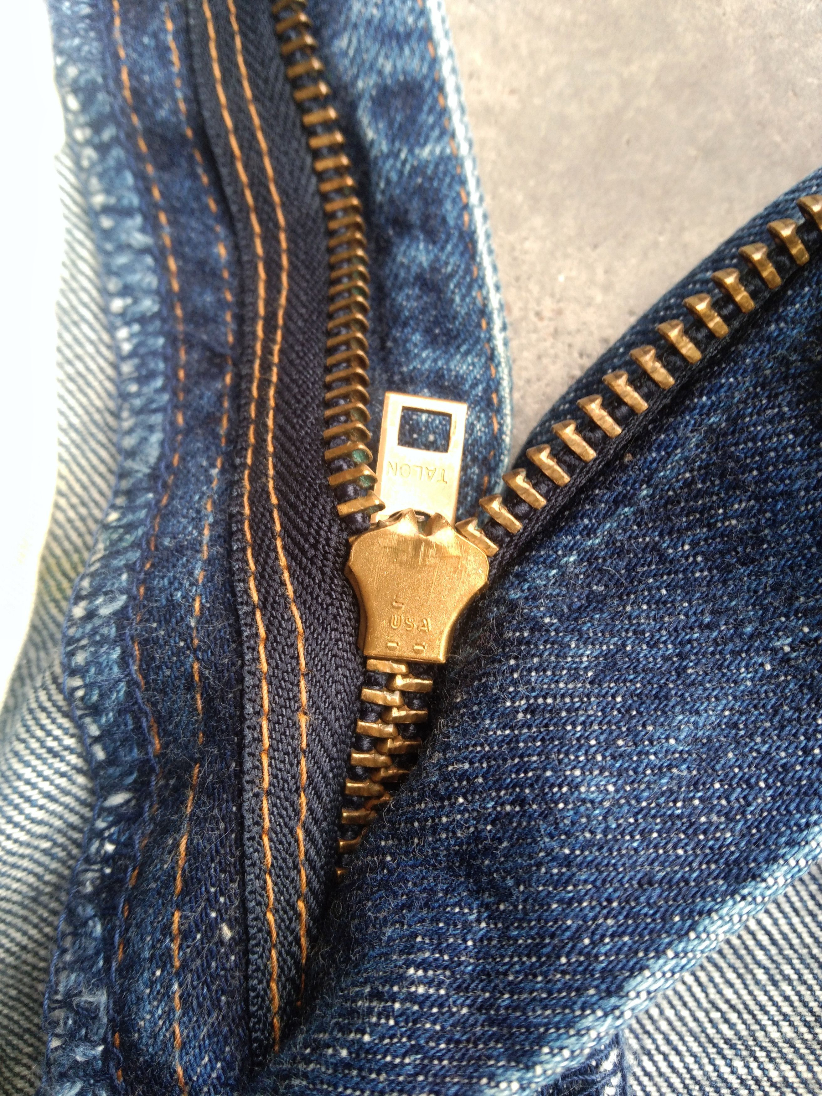 Levi's Vintage LVC 502 XX Levi's Big E Japan Selvedge Redline Jeans Size US 29 - 10 Thumbnail