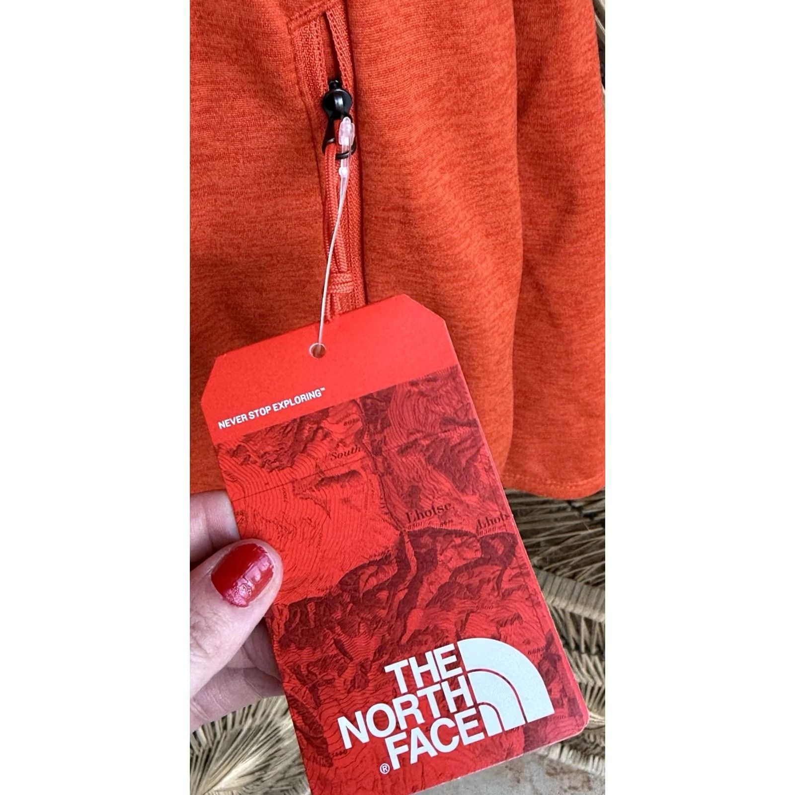 The North Face VINTAGE The North Face Skyline Full Zip Jacket Mens 2XL Red Logo Adult Mens Size US XXL / EU 58 / 5 - 5 Thumbnail