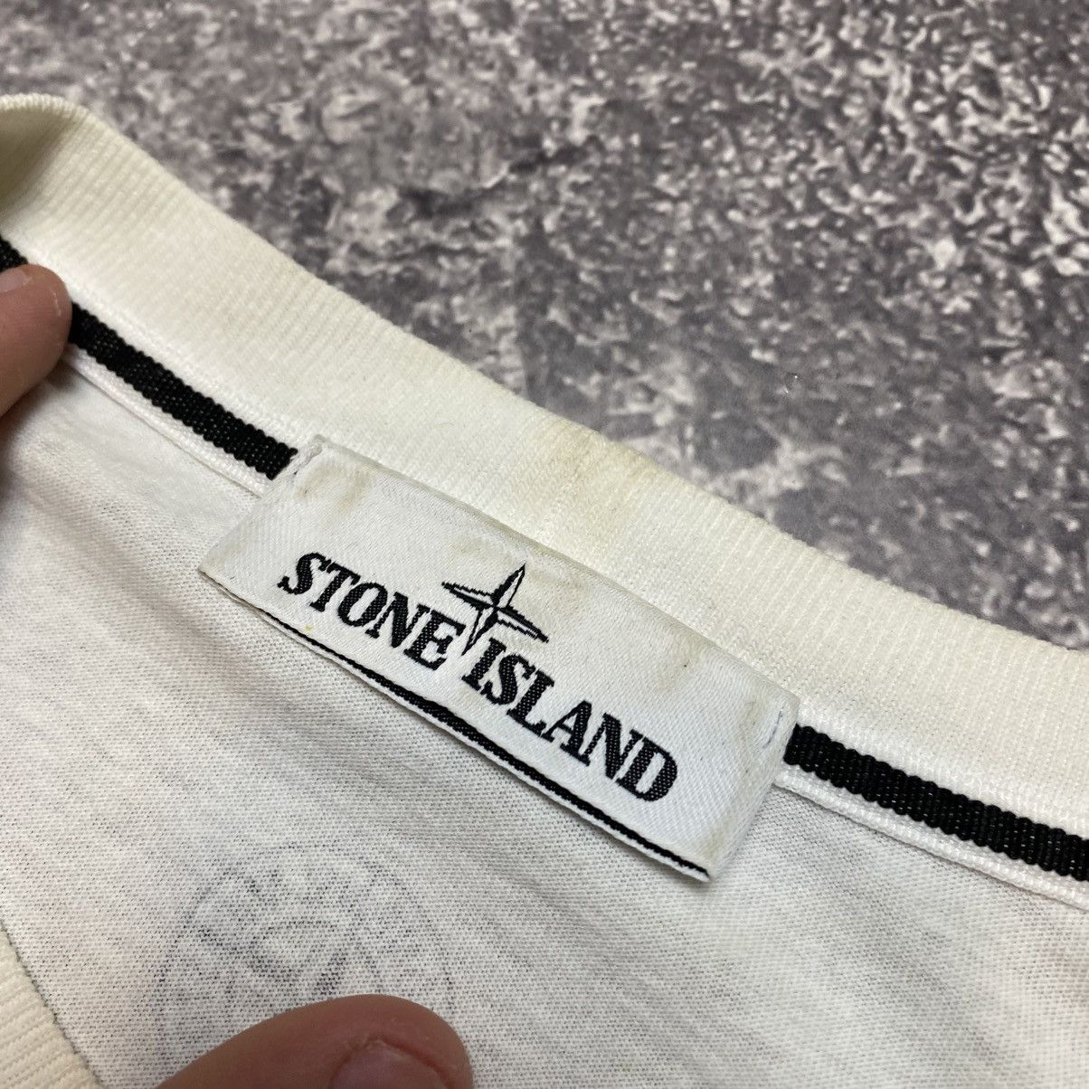 Stone Island Men’s Stone Island Big Logo Sportswear Company tee Size US S / EU 44-46 / 1 - 7 Thumbnail