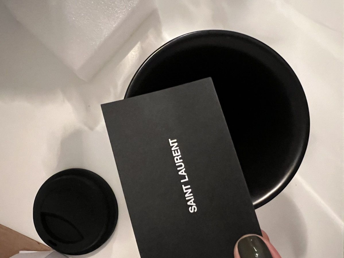 Saint Laurent Paris Ceramic Coffee Cup Mug To Go Zebra Size ONE SIZE - 2 Thumbnail