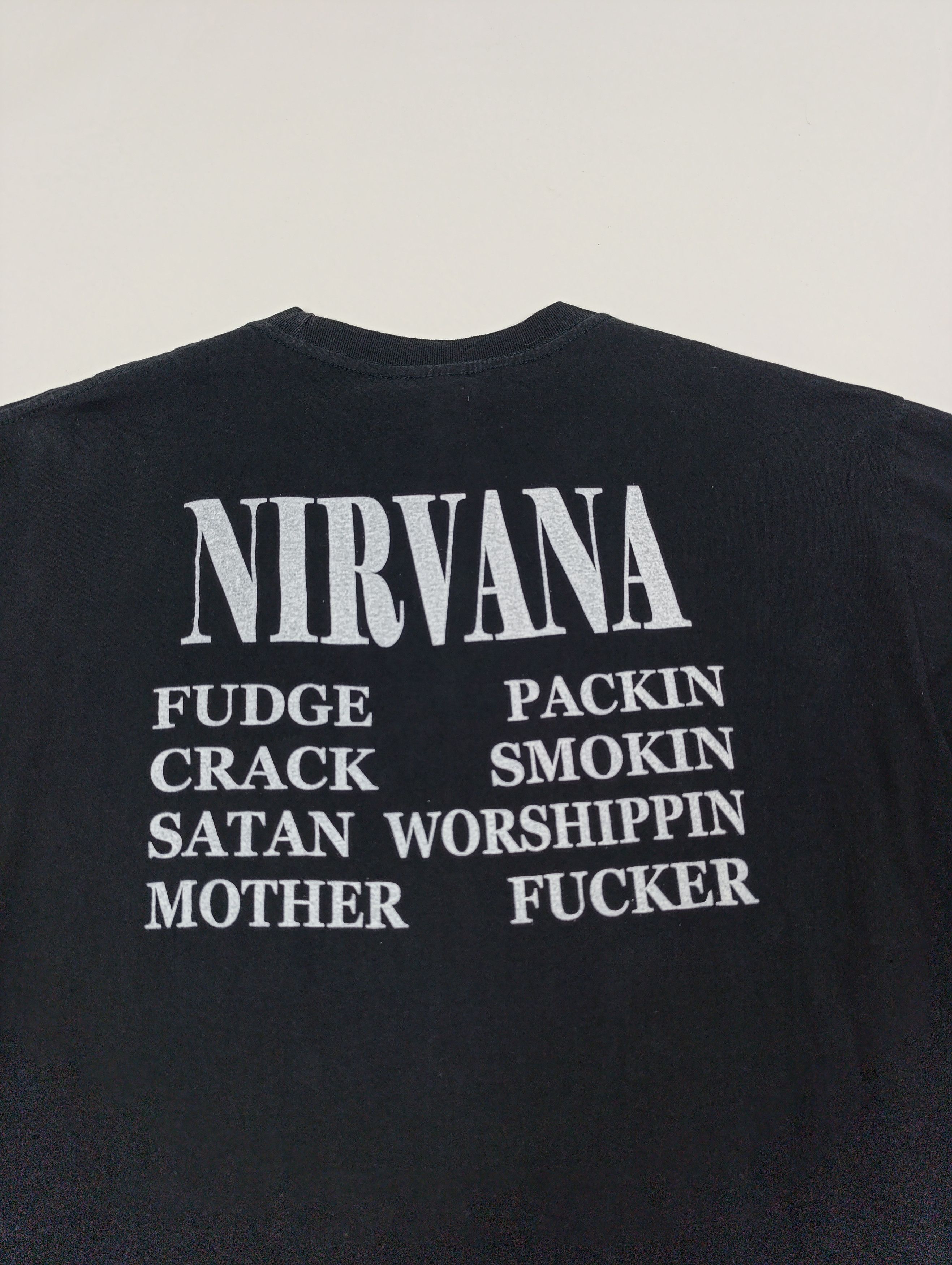 Nirvana NIRVANA 90S BOOTLEG TEE FUDGE PACKIN GRAPHIC VINTAGE 50/50 Size US XL / EU 56 / 4 - 16 Thumbnail