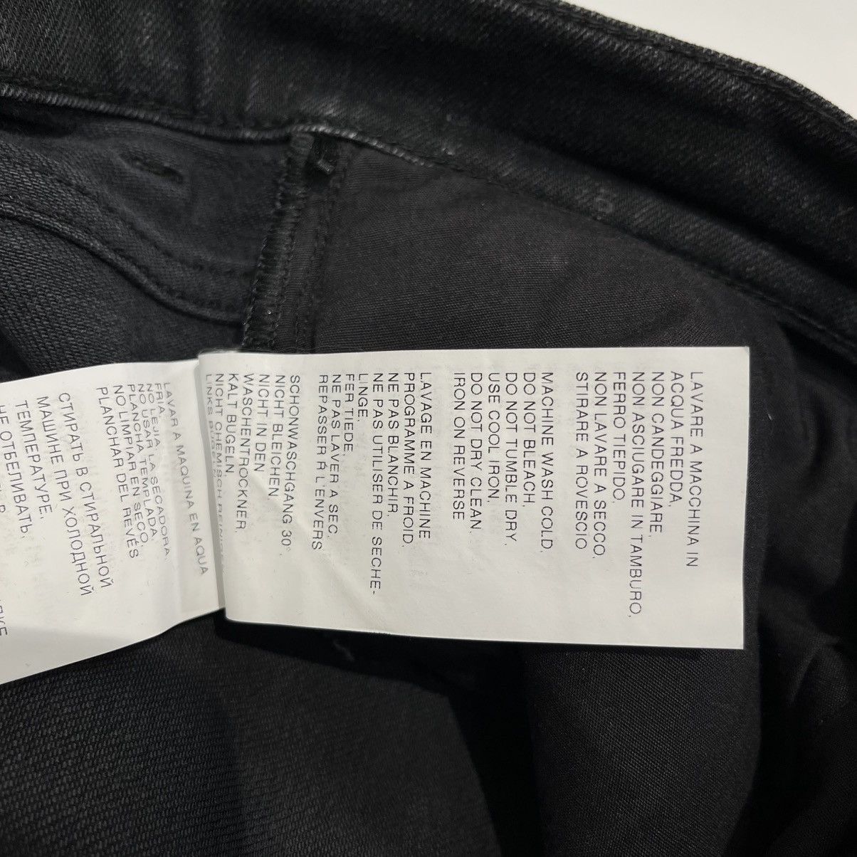 1017 ALYX 9SM 1017 ALYX 9SM Cargo Denim Jeans Black Size US 32 / EU 48 - 9 Thumbnail