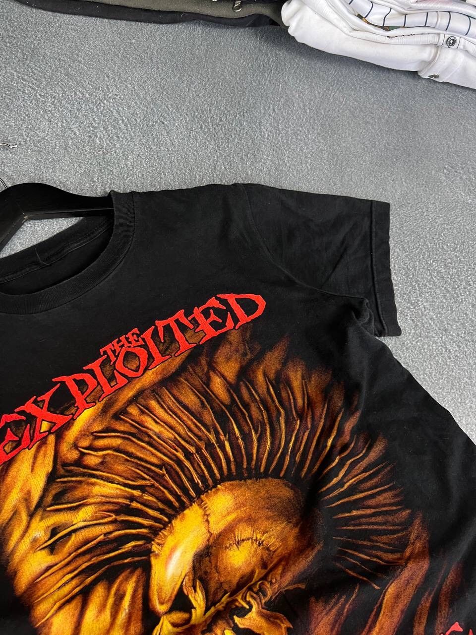 Band Tees Vintage 1990s The Exploited Band T-Shirt Size US M / EU 48-50 / 2 - 3 Thumbnail