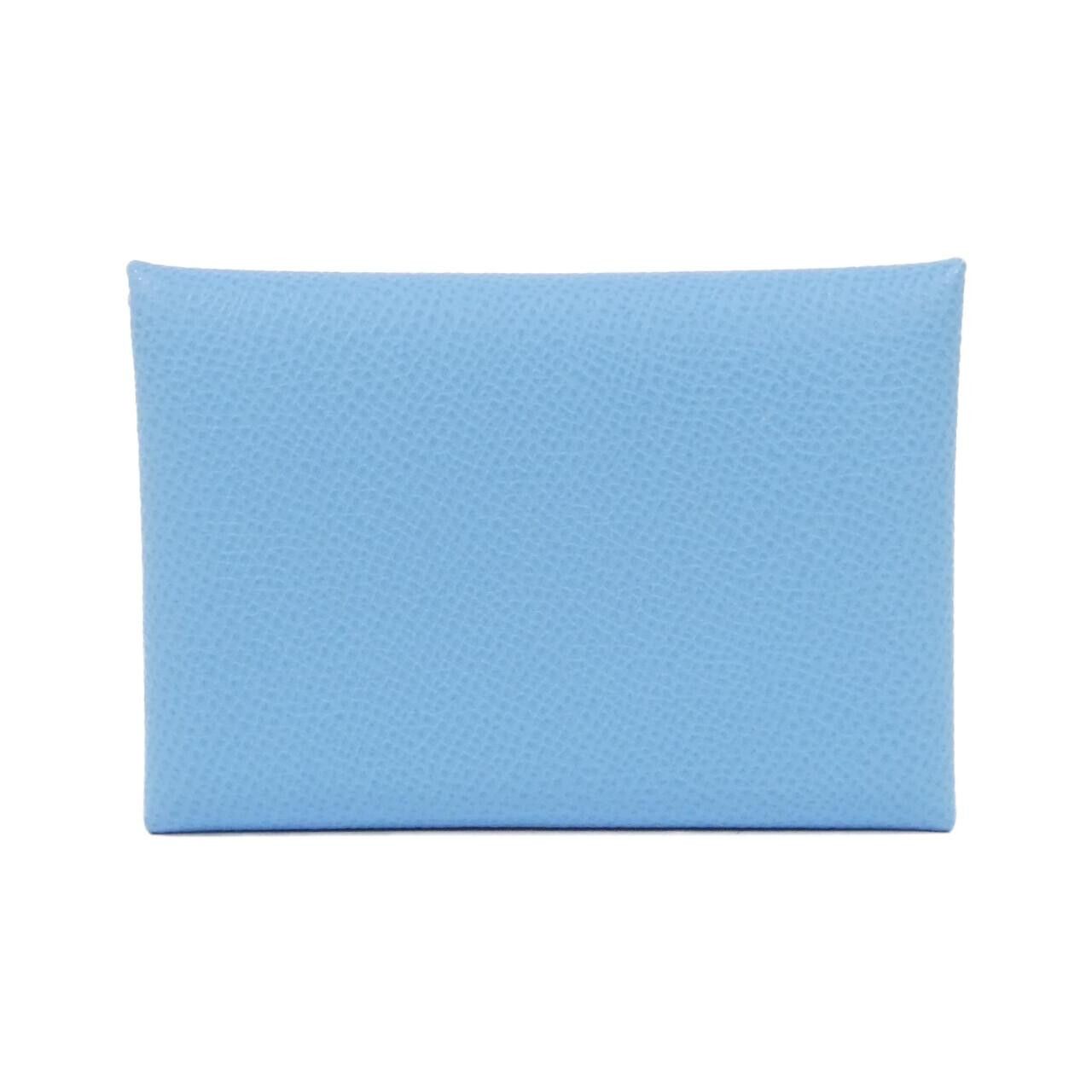 Hermes Hermes Hermes Calvi Duo Epsom card case Leather Coin Case B DUTY FREE for USA Size ONE SIZE - 1 Thumbnail