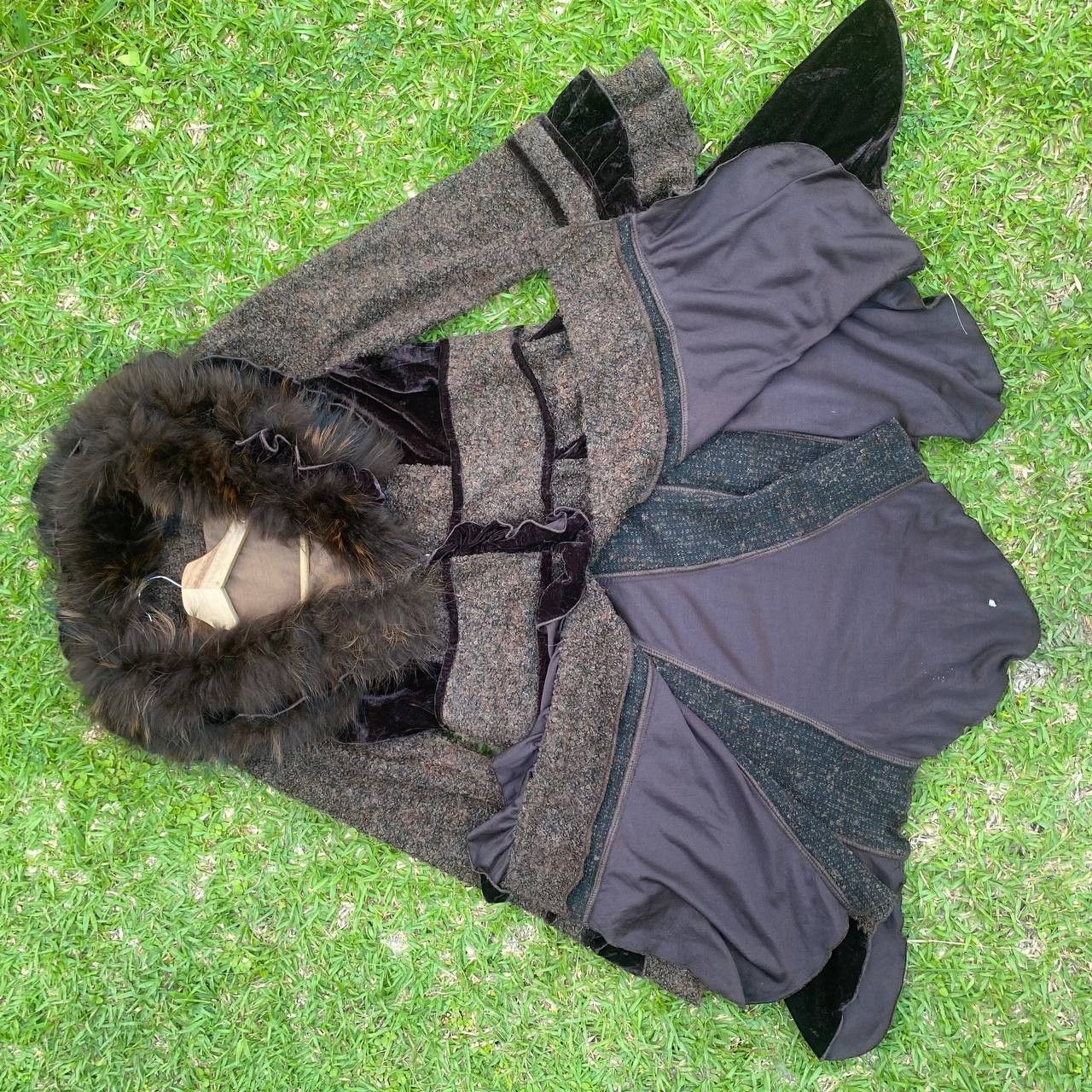 If Six Was Nine × Japanese Brand × Le Grande Bleu (L.G.B.) vintage Laliberte Fur Sweater Jacket Snap Button Size M / US 6-8 / IT 42-44 - 2 Thumbnail