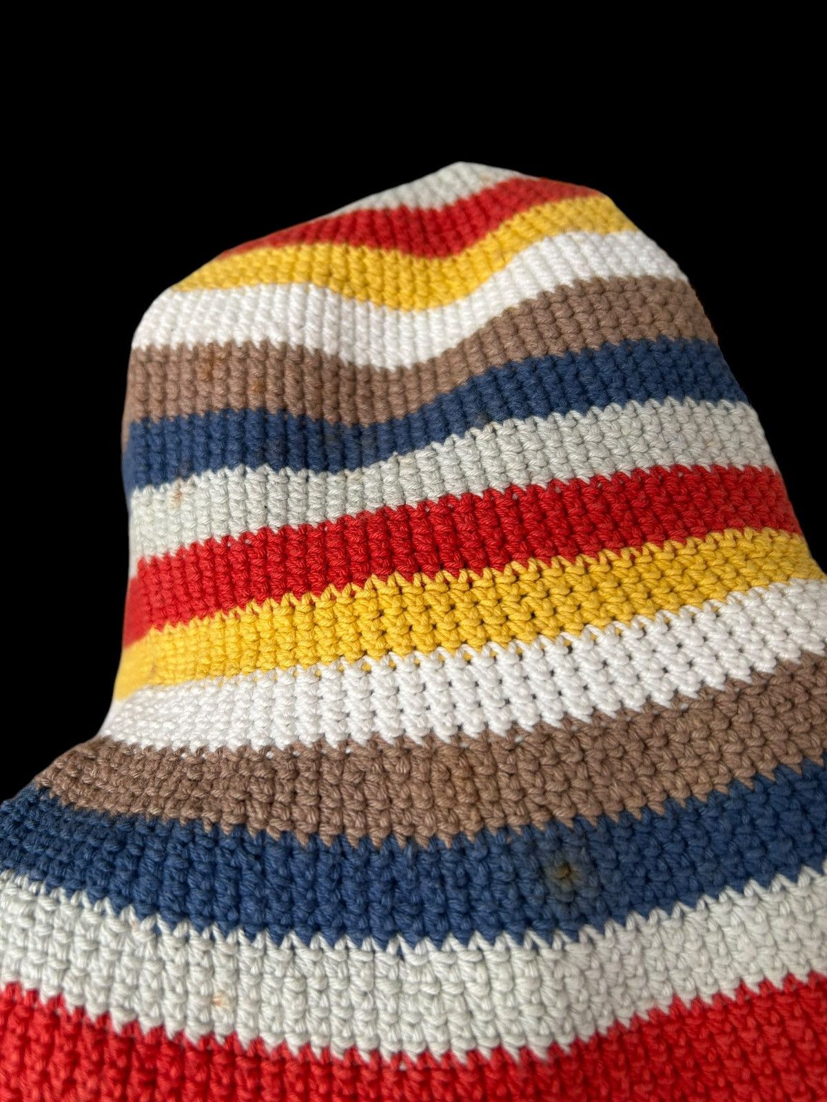 Kapital Crochet knitted handmade Bucket Hats Rare☠️☠️ Size ONE SIZE - 8 Thumbnail