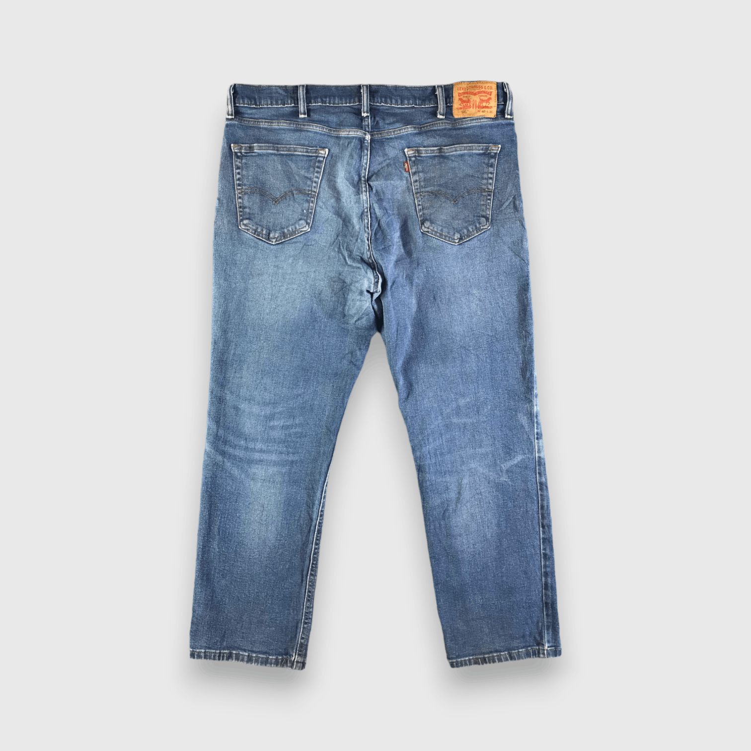 Levi's Vintage Blue Wash Levis 541 Jeans-J4348 Size US 40 / EU 56 - 2 Thumbnail