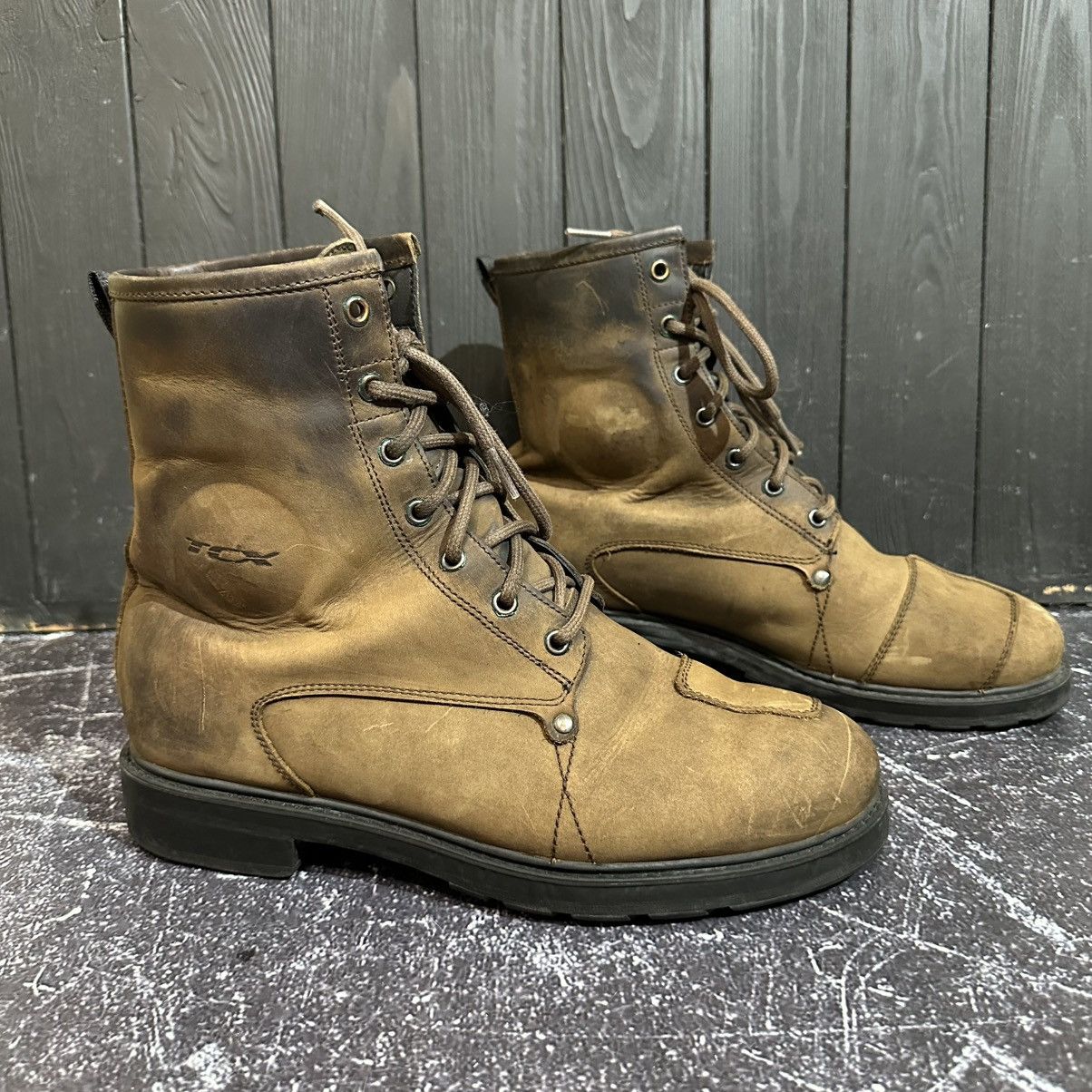 Other TCX Waterproof - Men’s Leather Moto Boots Size 43EU 9Us Size US 9 / EU 42 - 2 Thumbnail