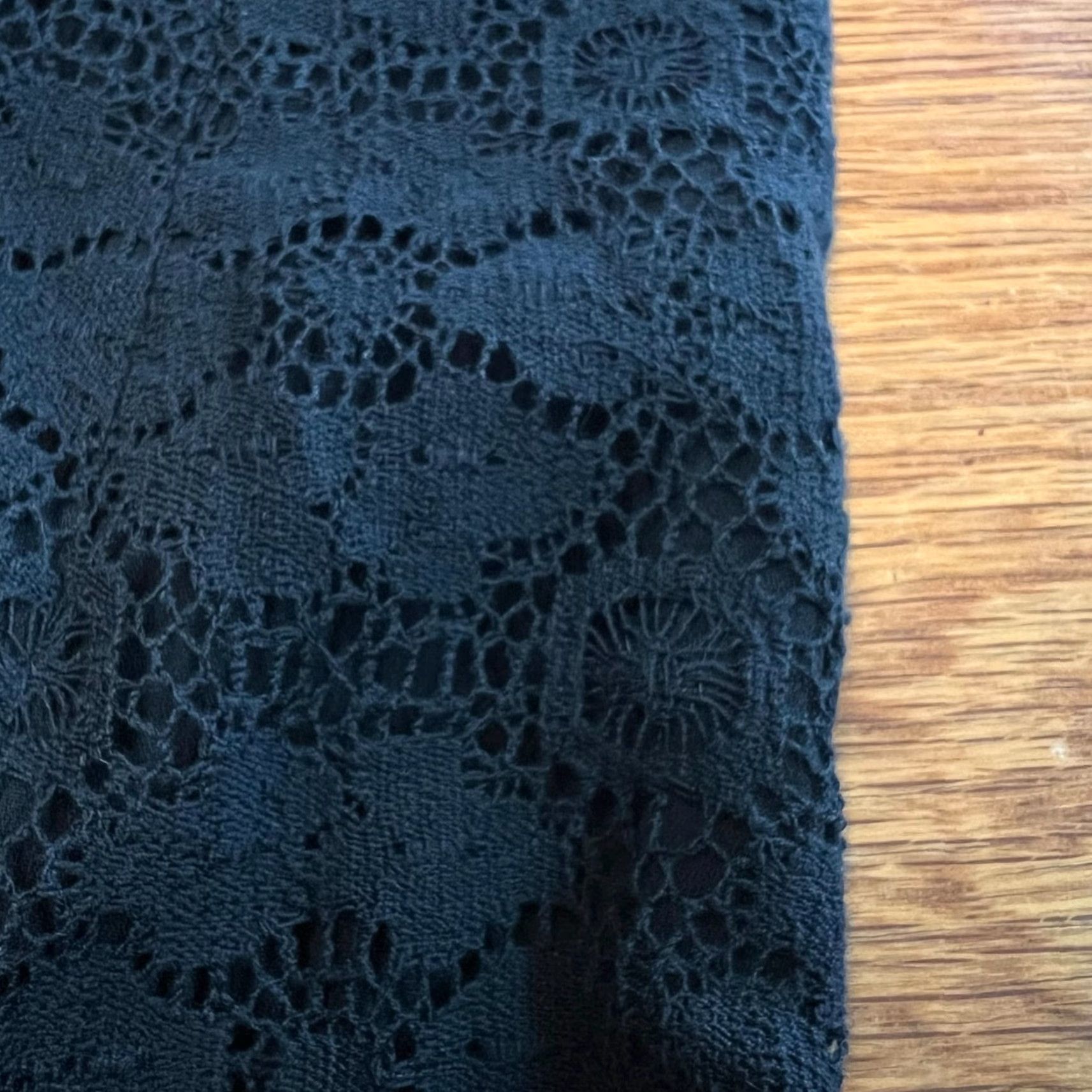 Albert Nipon VINTAGE Albert Nipon Black Lace Blazer Womens Size 6 Regular Classic Size M / US 6-8 / IT 42-44 - 7 Thumbnail