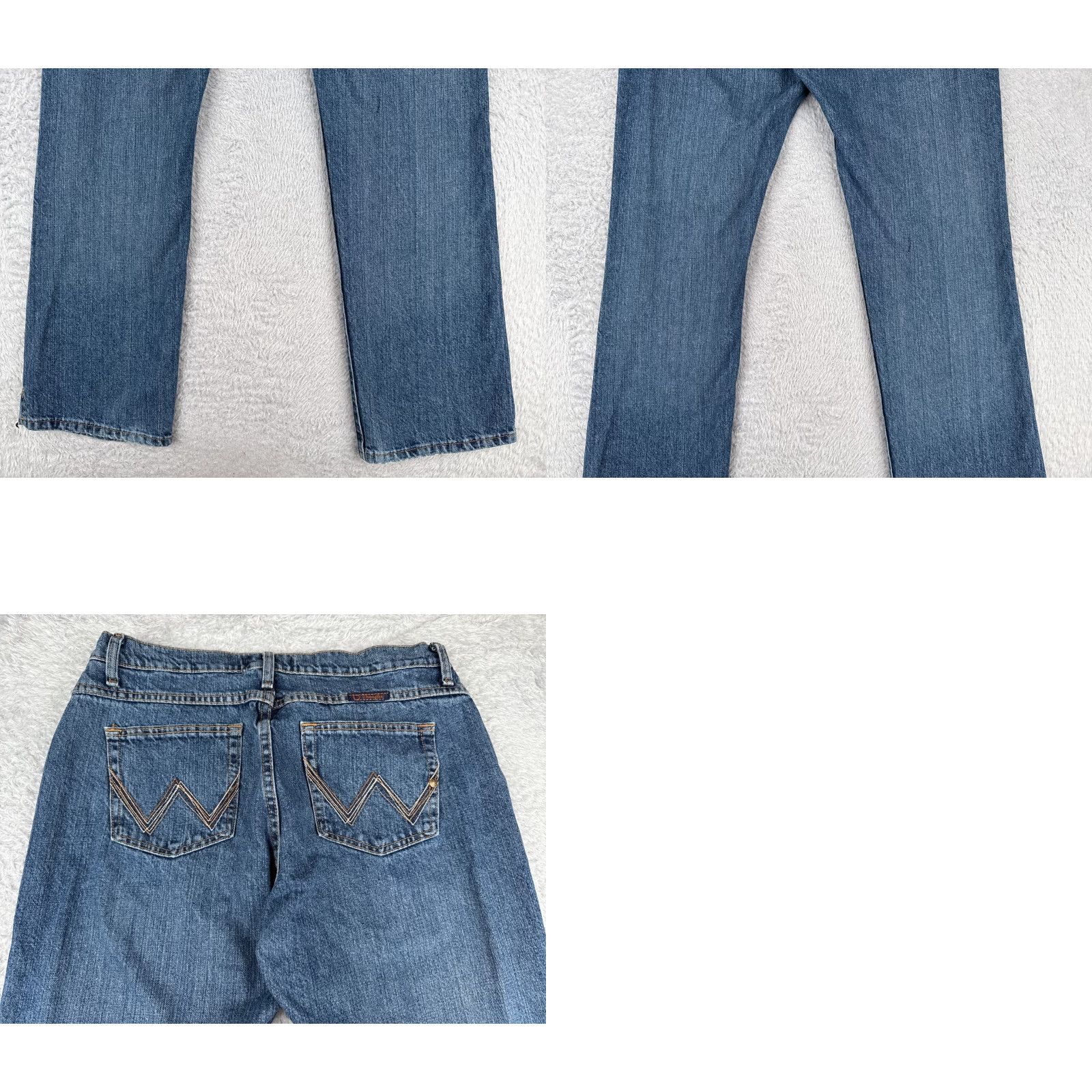 Wrangler VINTAGE Wrangler Jeans Juniors 11 Blue Denim Cowgirl Cut Cash Bootcut Mid Rise 32x32 Size 32" / US 10 / IT 46 - 10 Thumbnail
