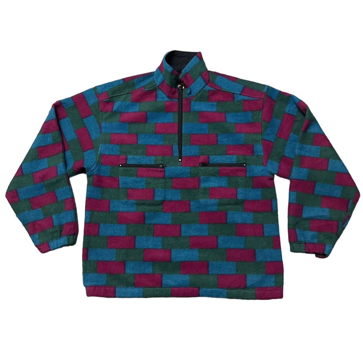 Japanese Brand × Vintage Serdragon fleece half zipper sweatshirts Size US L / EU 52-54 / 3 - 2 Thumbnail