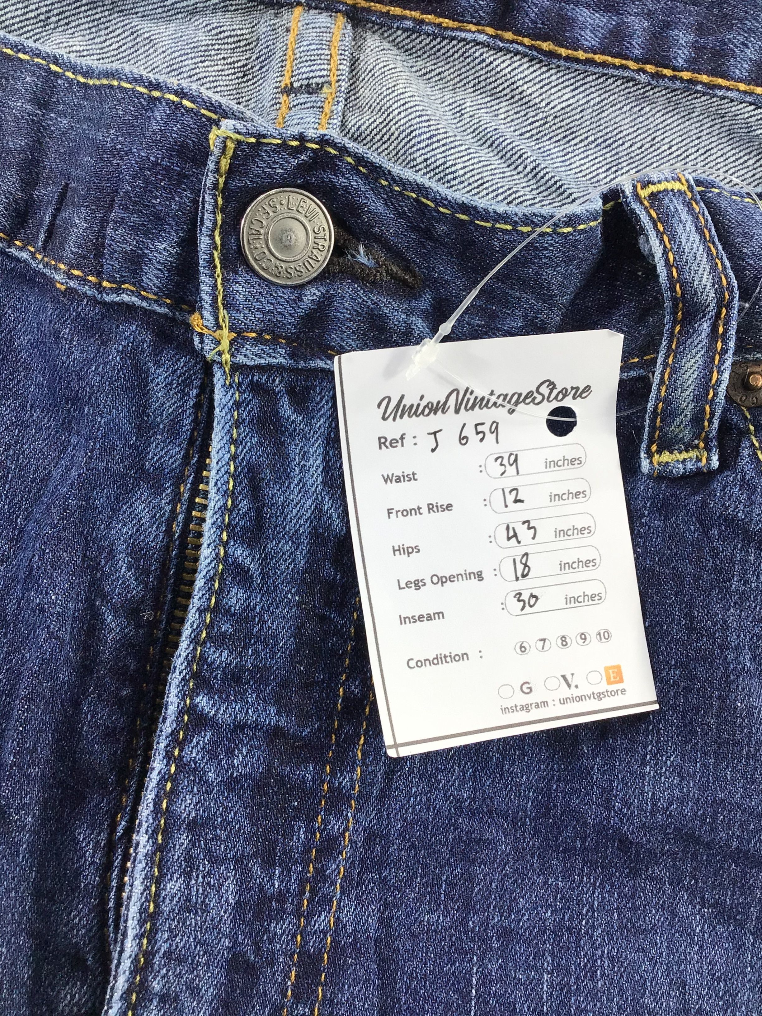 Levi's Vintage Levis 514 Jeans-J659 Size US 39 - 10 Thumbnail
