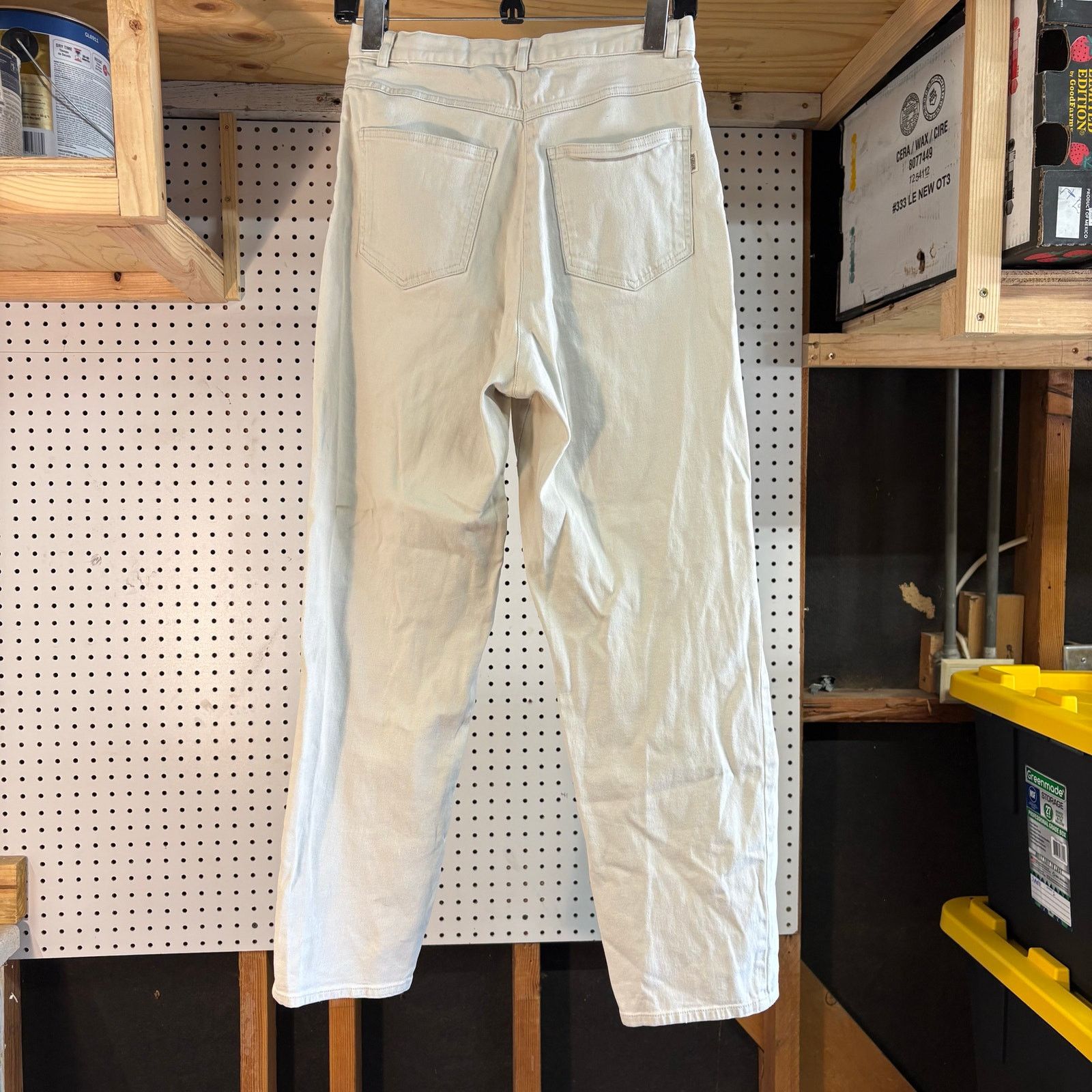 McGregor McGREGOR Beige White Chino Work Pants Vintage 90s Size 26" / US 2 / IT 38 - 5 Thumbnail