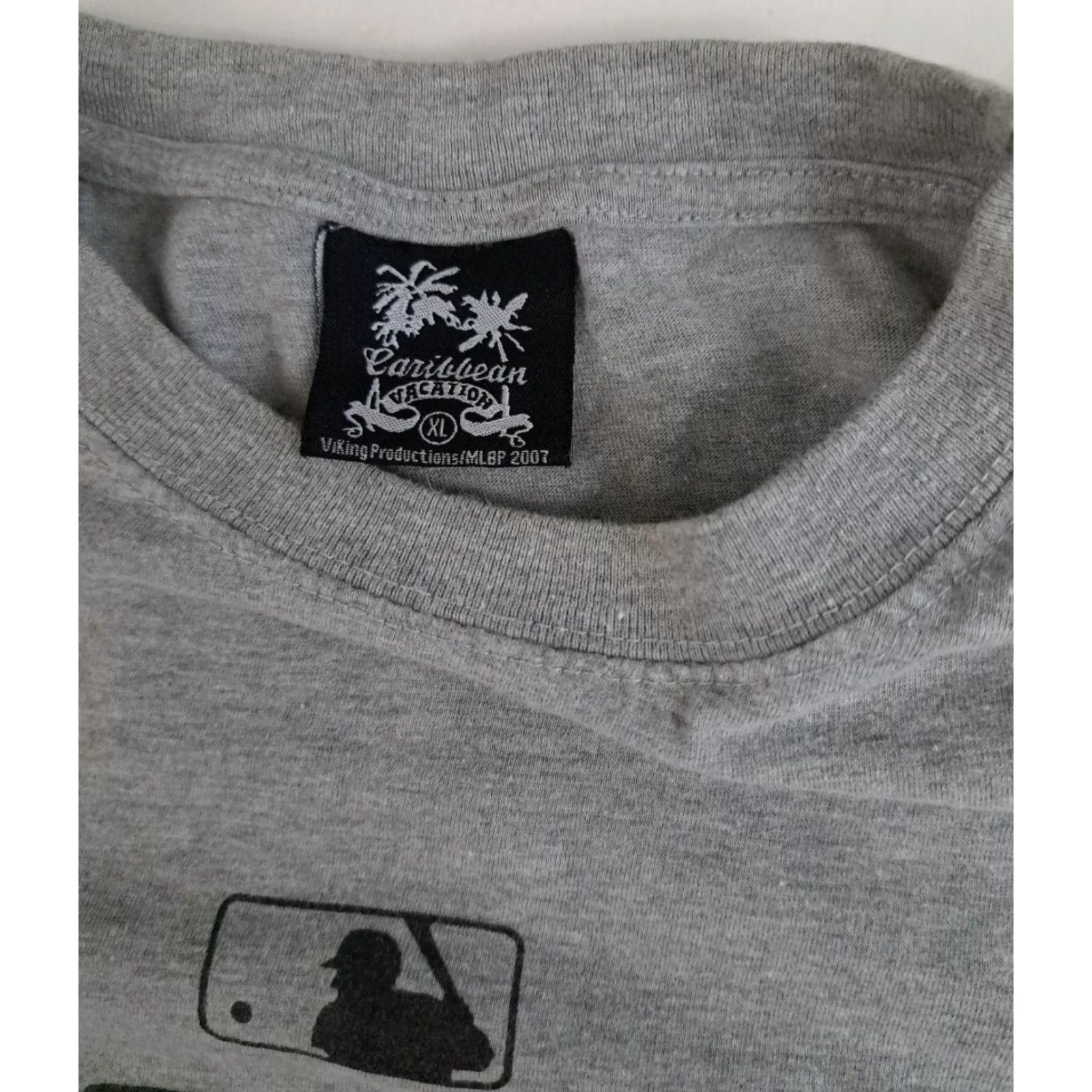 X-LARGE VINTAGE Detroit Tigers T-Shirt Unisex Adults XL Gray 2007 Short Sleeve Tigers Baseball Janaica Resect Mon X-Large Grey Size US XL / EU 56 / 4 - 5 Thumbnail