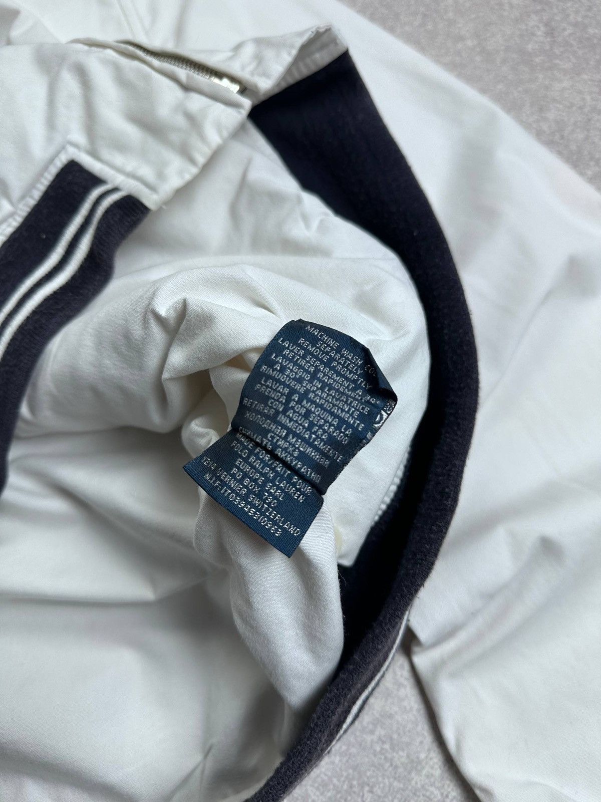 Polo Ralph Lauren Vintage Polo Ralph Lauren White Old Money Sailor Jacket XL Size US XL / EU 56 / 4 - 9 Thumbnail