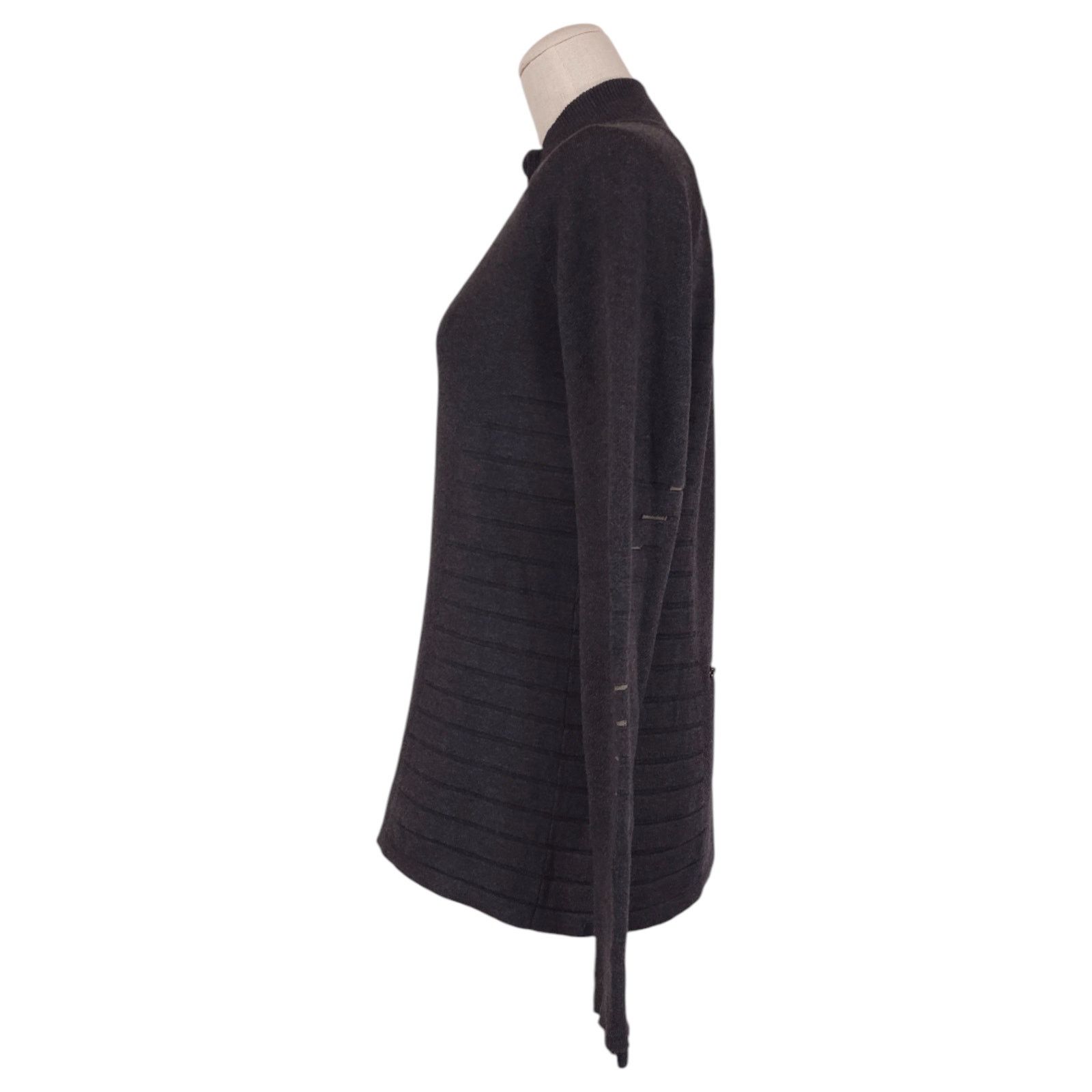 Lululemon Lululemon Lightning Bold 1/2 Zip Heathered Graphite Gray M Size M / US 6-8 / IT 42-44 - 3 Thumbnail