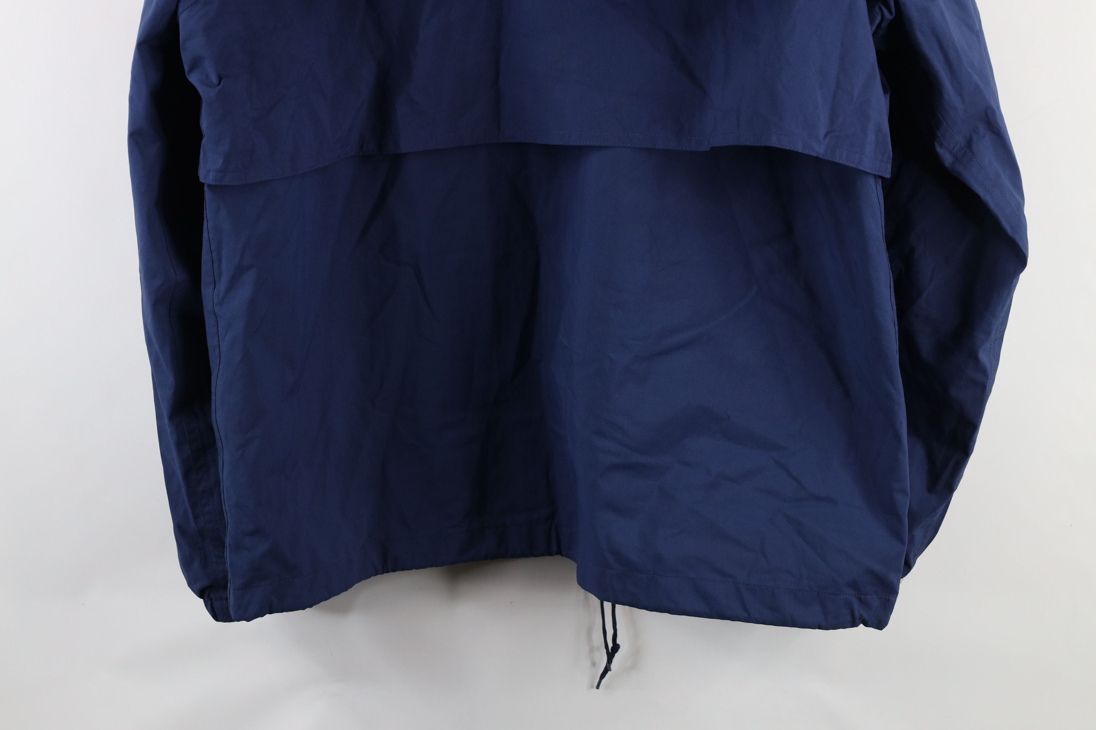 Eddie Bauer × Vintage Vintage 90s Eddie Bauer Goretex Hooded Rain Jacket Blue Size US L / EU 52-54 / 3 - 16 Thumbnail