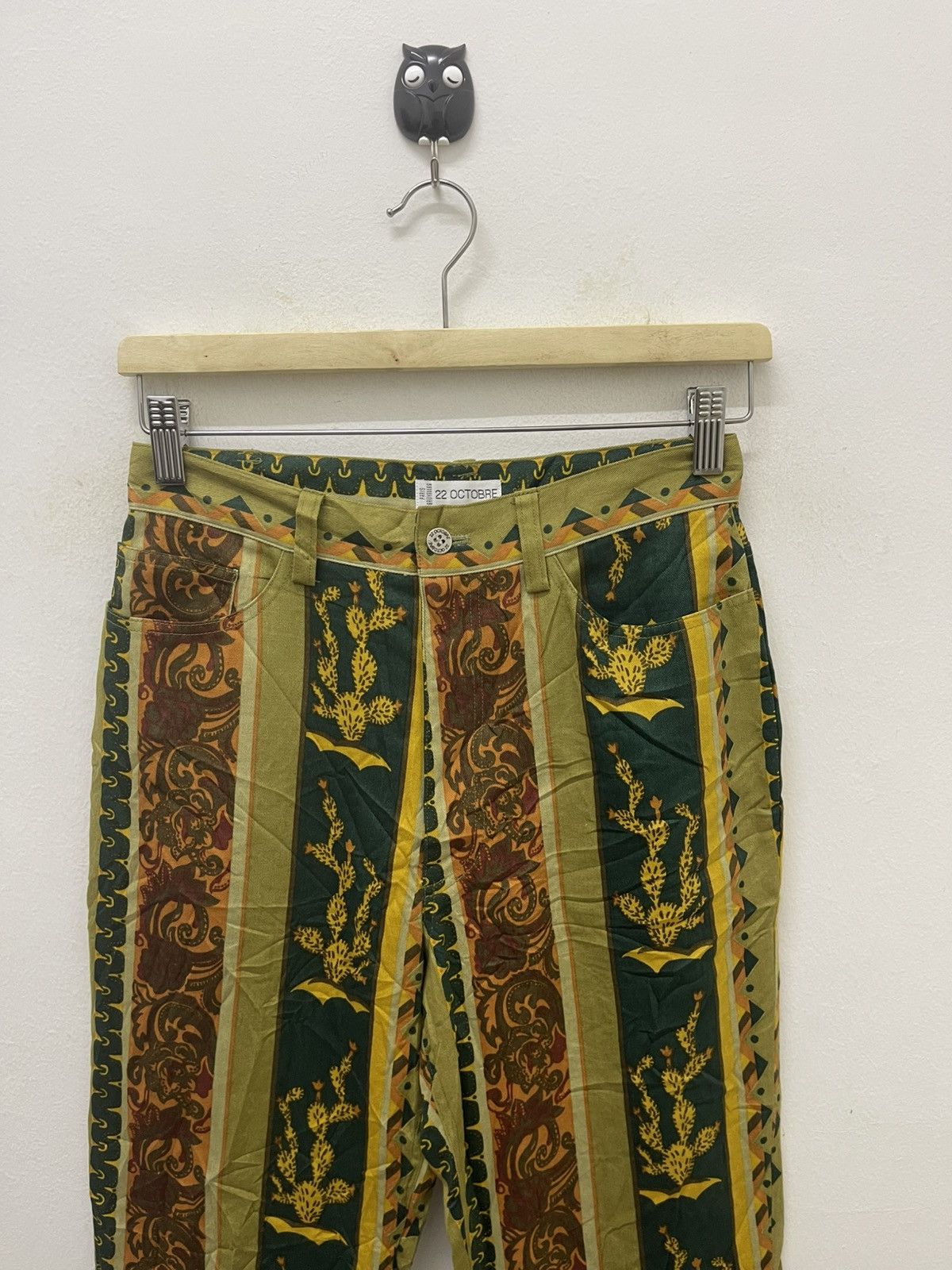 Japanese Brand Rare 22 OCTOBRE Paris Bruxelles Pant Size 26" / US 2 / IT 38 - 3 Thumbnail